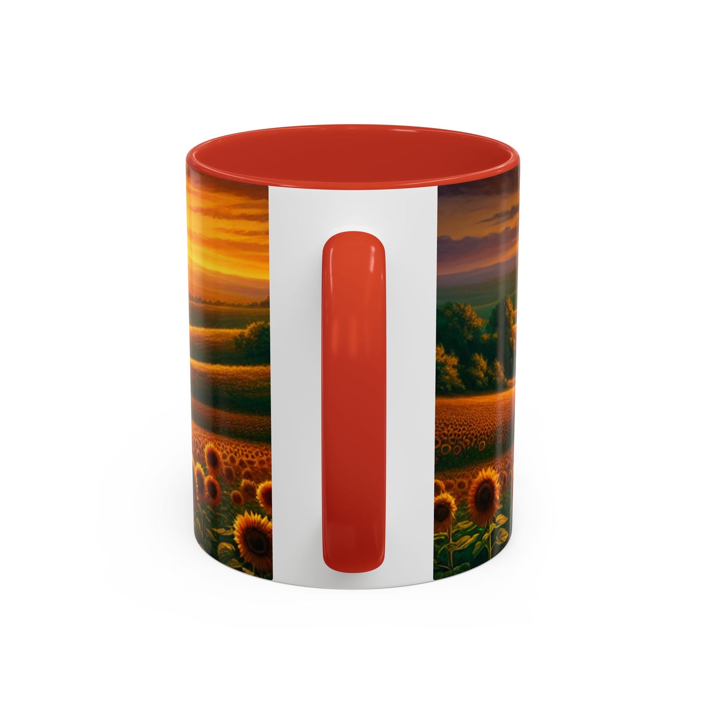 Amber Sunflower Serenade - Mugs