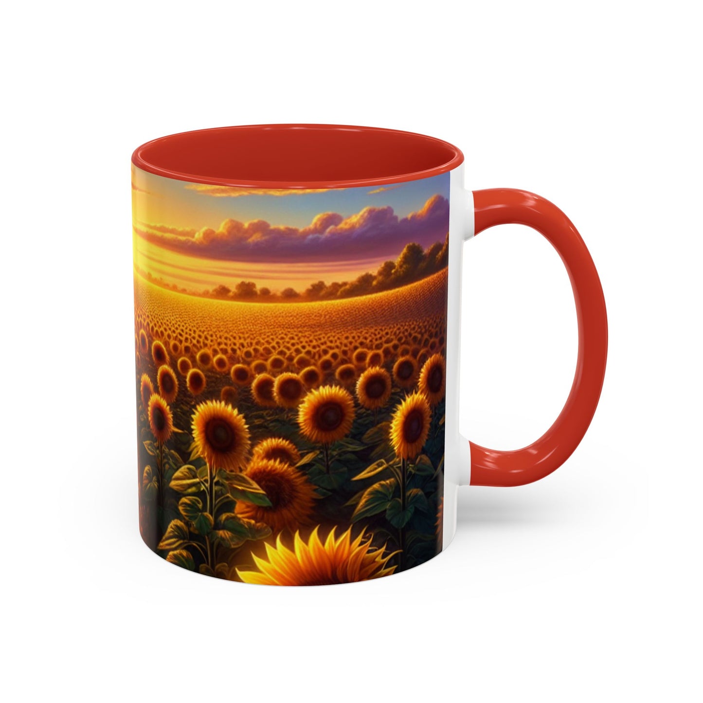 Golden Horizon Sunflower Bliss - Mugs