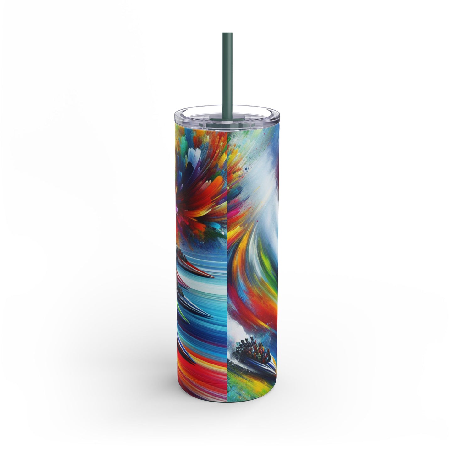 Racing Waves of Color - Tumblers