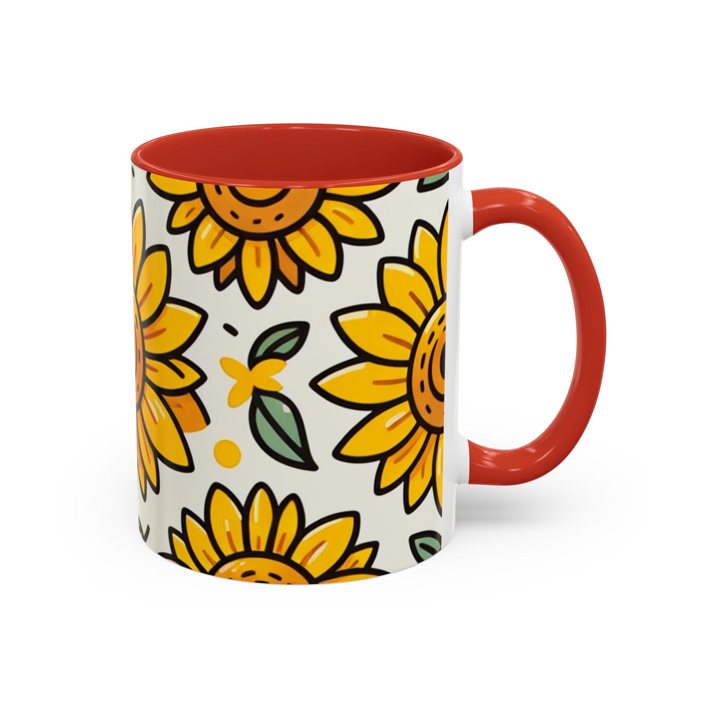 Sunshine Smiles Floral Bliss - Mugs