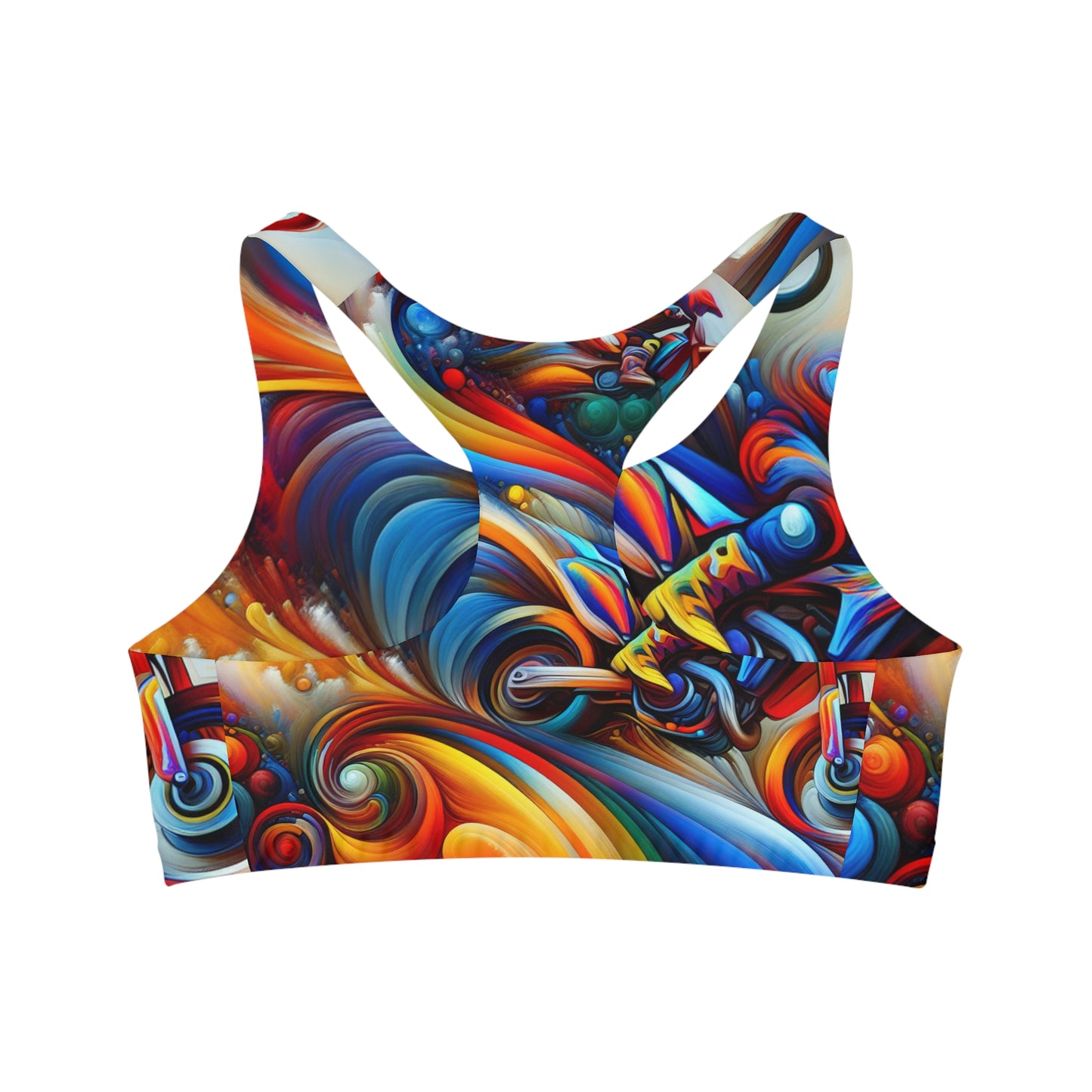 Vivid Velocity Vortex - Sports Bra
