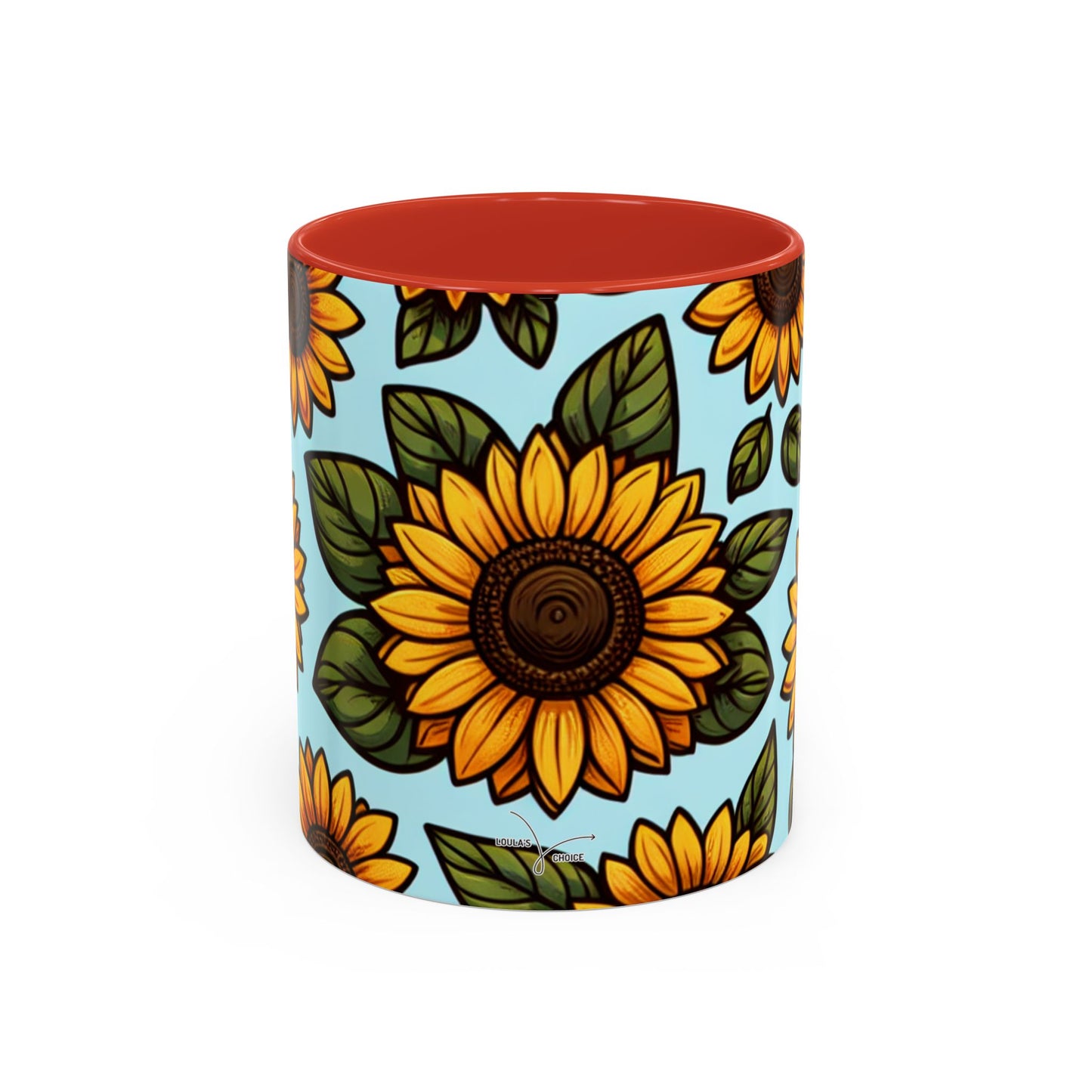 Sunshine Meadow Sunflower Array - Mugs