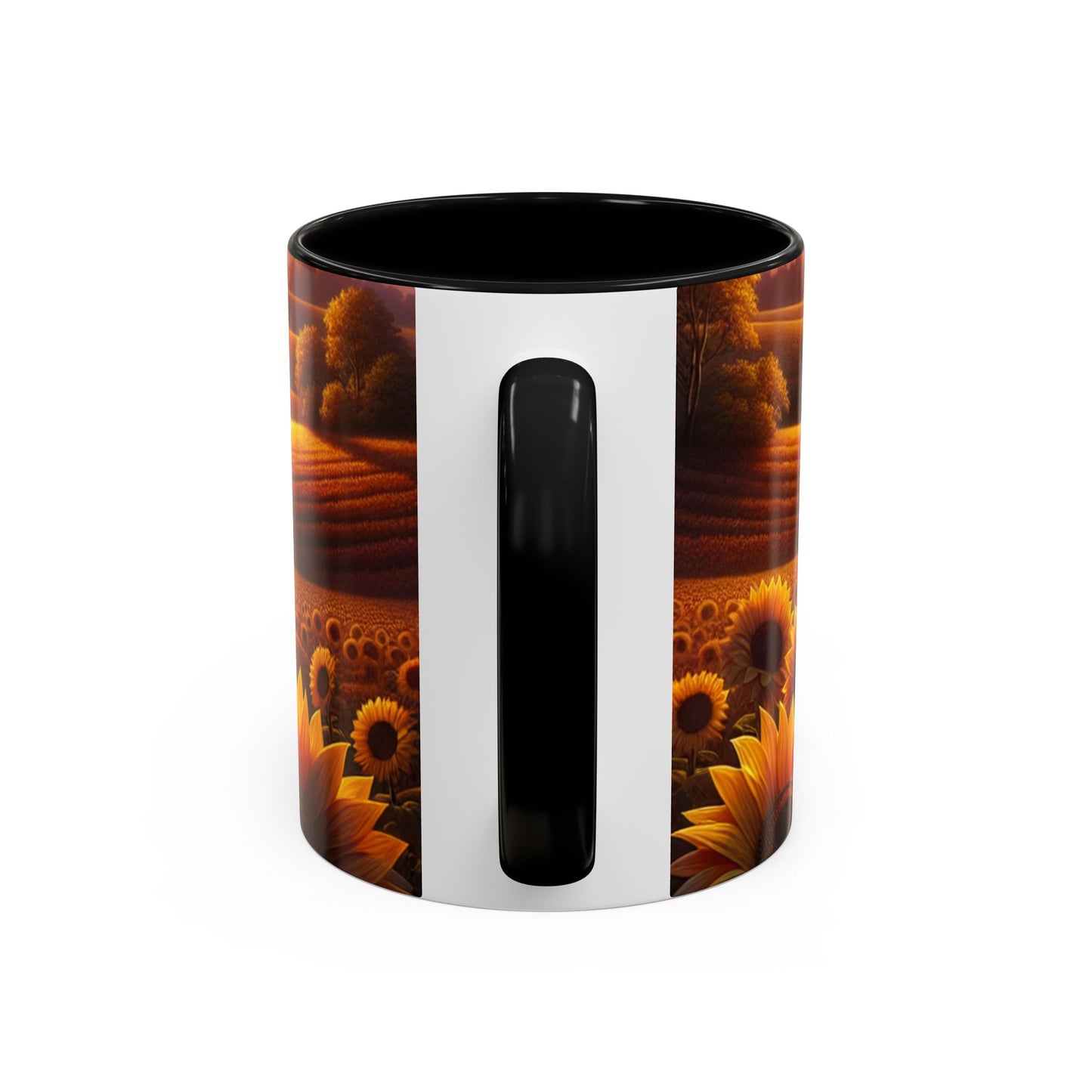 Amber Sunset Fields - Mugs