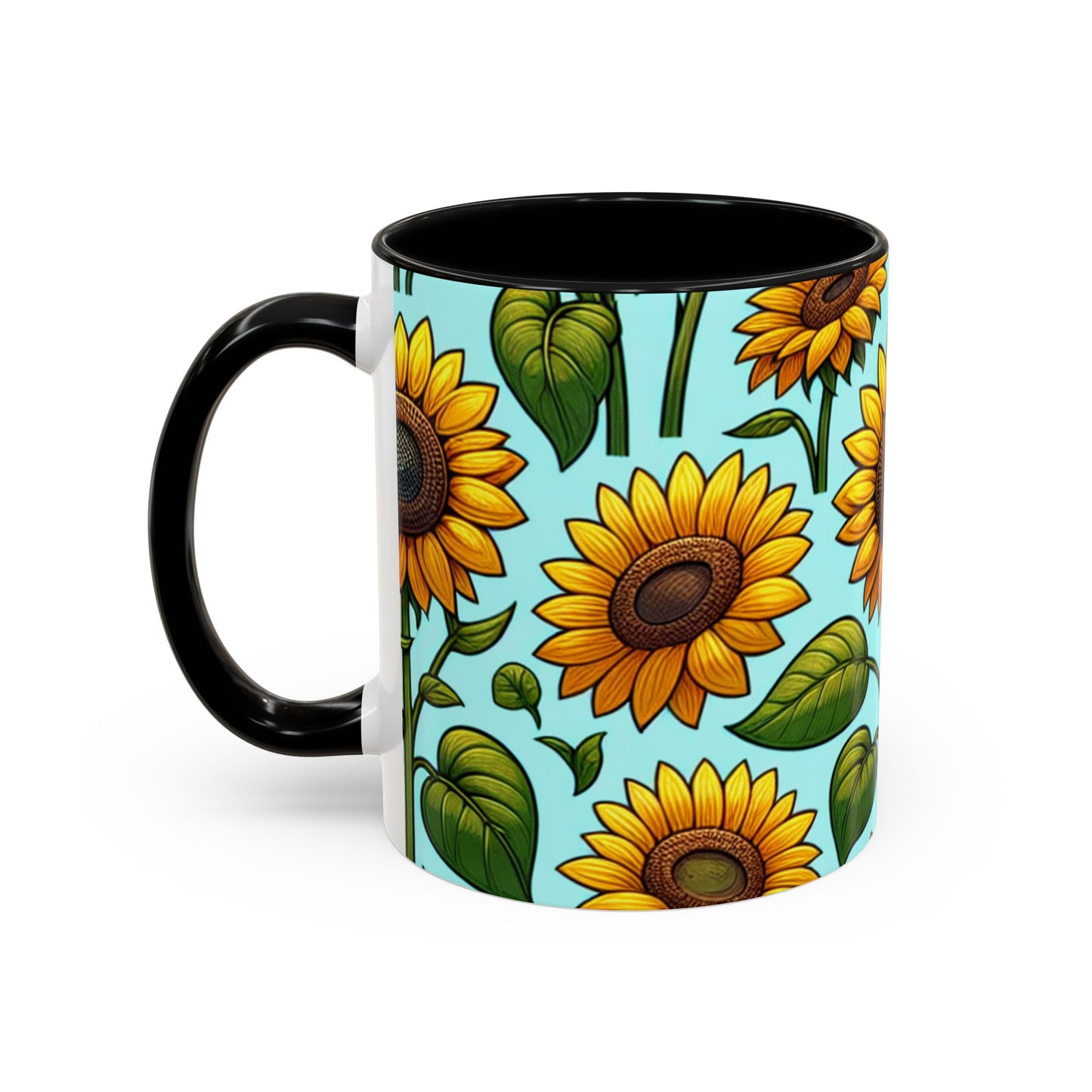 Sunny Meadow Sunflower Bloom - Mugs