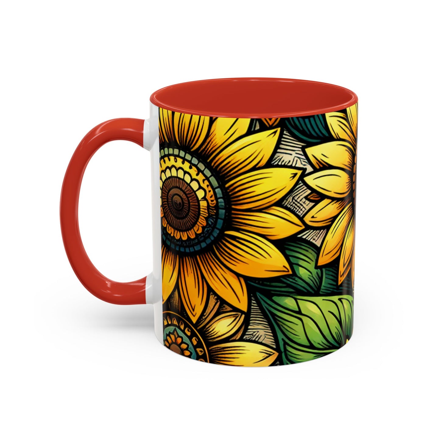 Sunshine Mandala Garden - Mugs