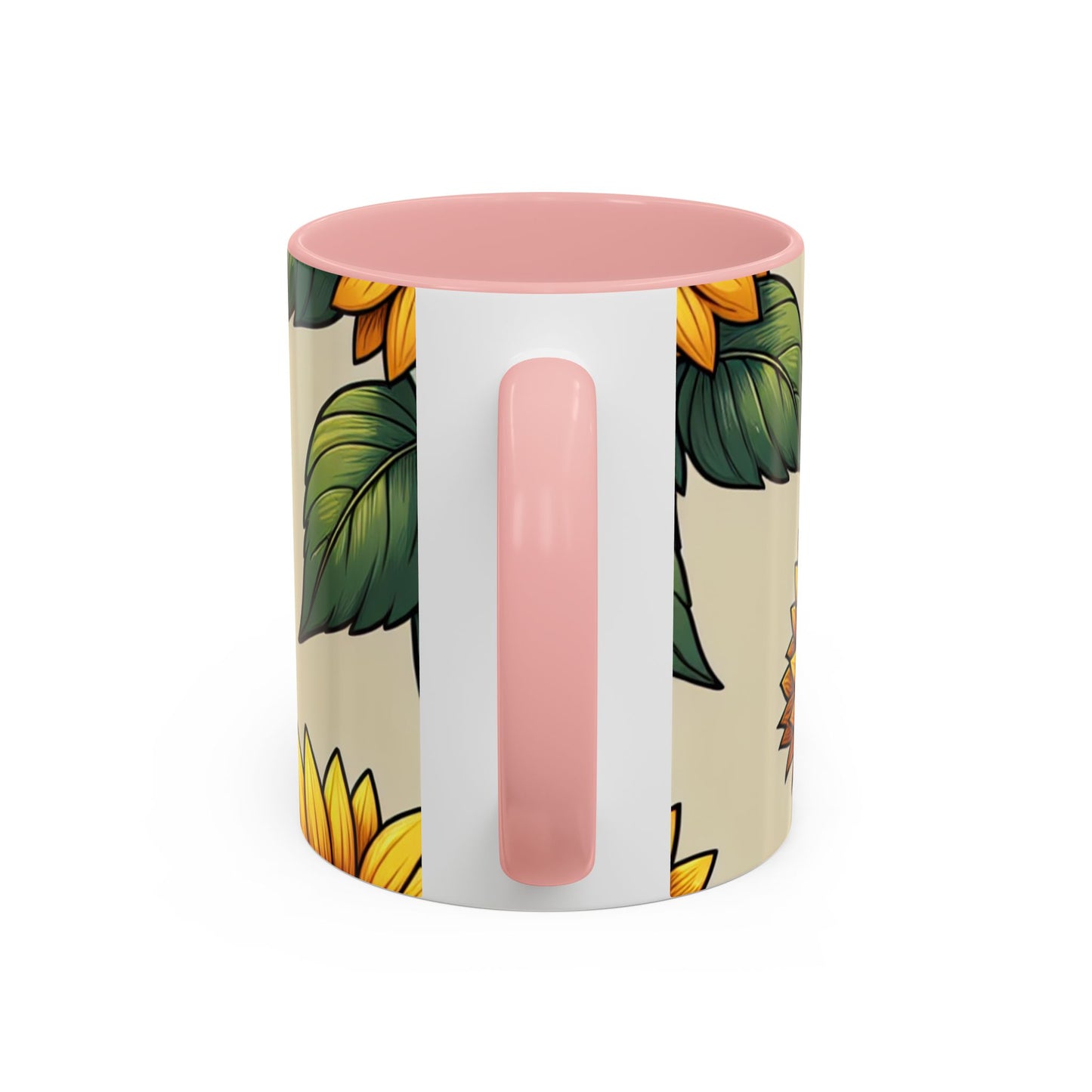 Sunlit Sunflower Serenade - Mugs