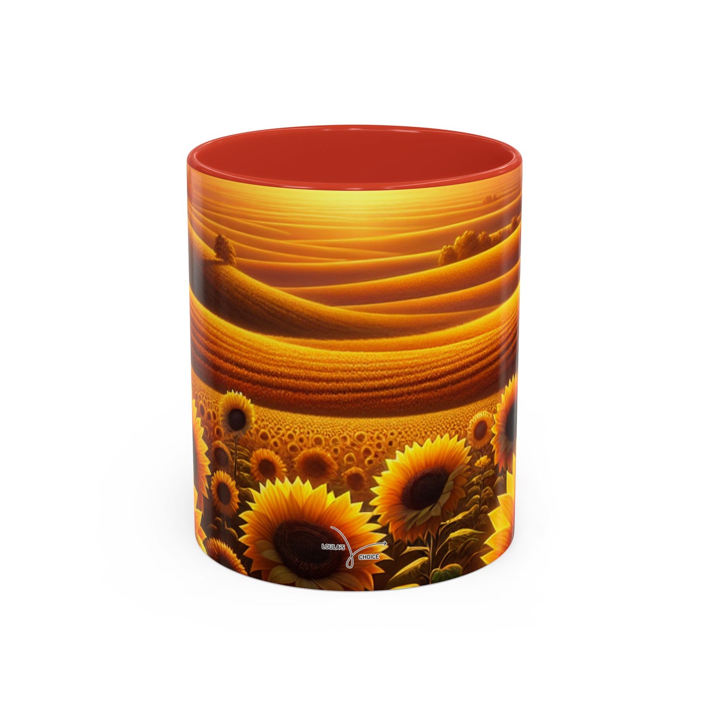 Amber Sunset Fields - Mugs