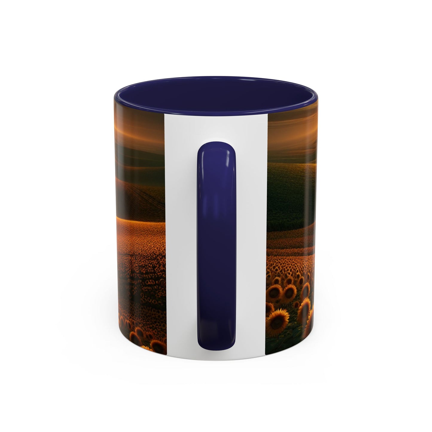 Amber Waves and Sunflower Blaze Sunrise - Mugs