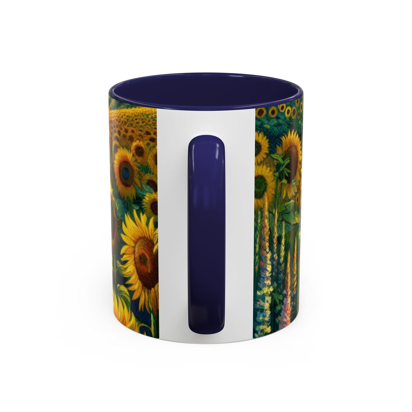 Sunset Serenade Sunflower Tapestry - Mugs