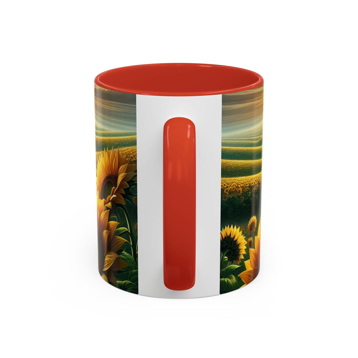 Sunset Sunflower Serenade - Mugs
