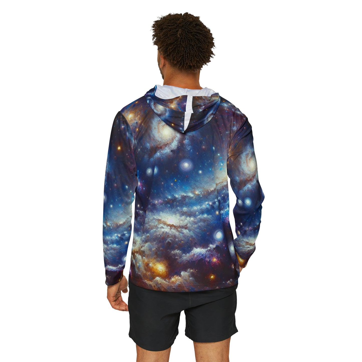 Celestial Majesty Galaxy Canvas Print - Hoodie