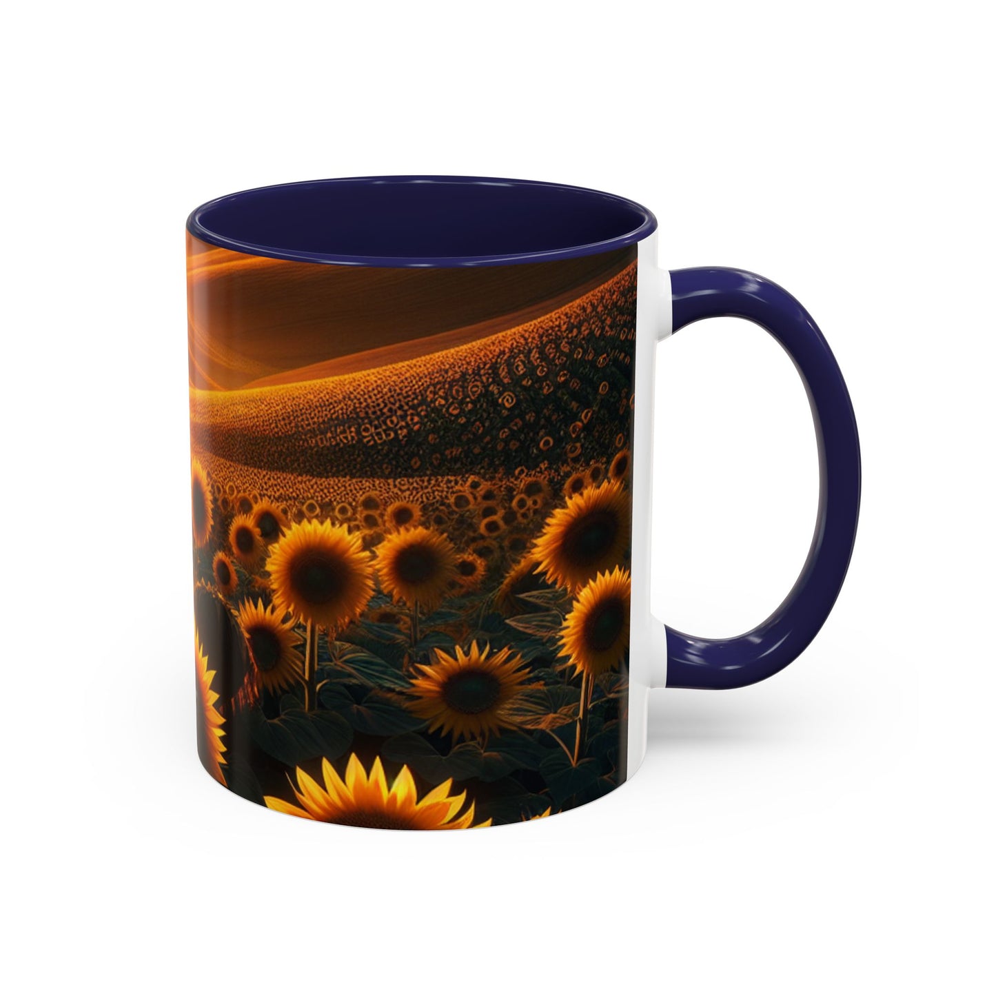 Amber Waves Sunflower Horizon - Mugs
