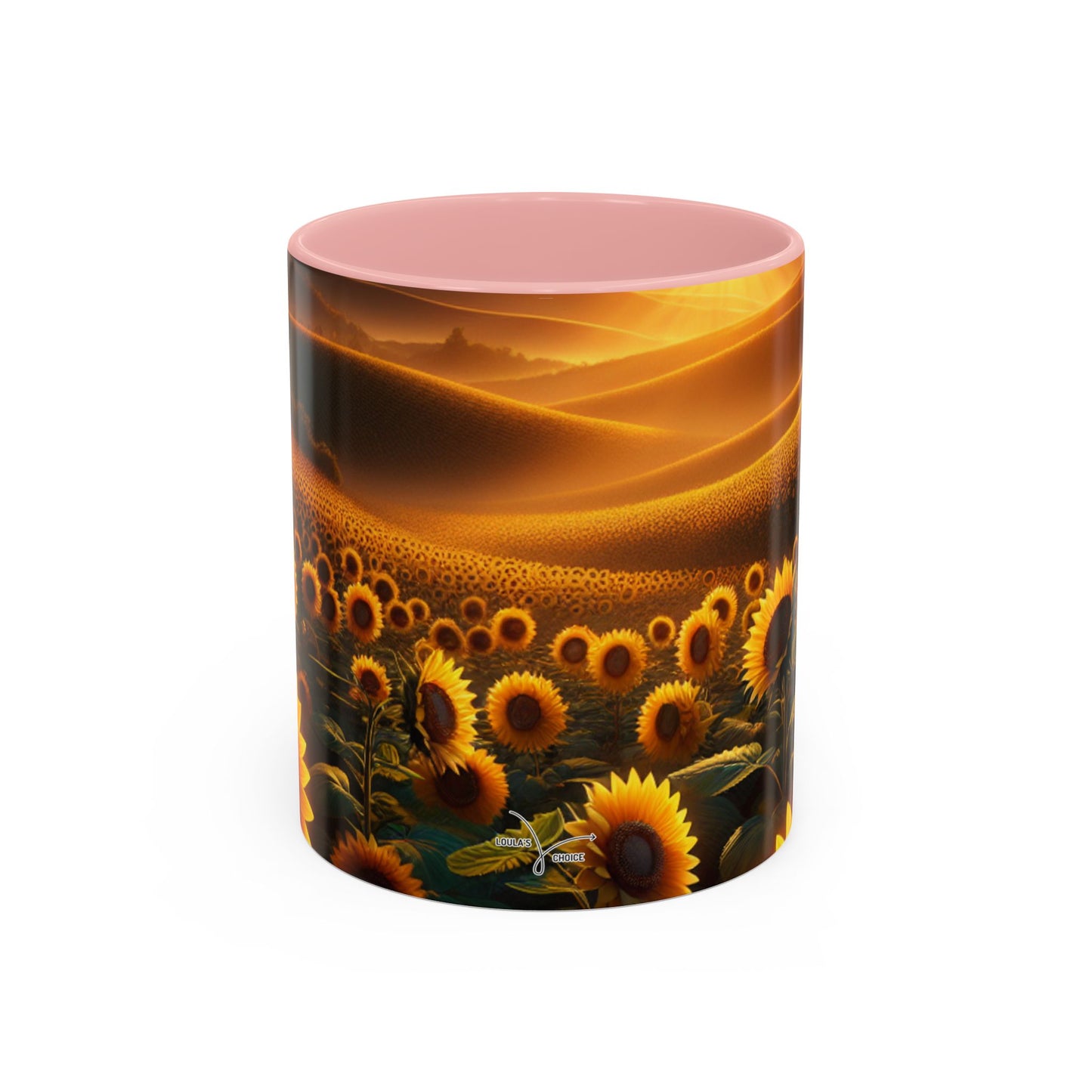 Amber Horizons Sunflower Array - Mugs