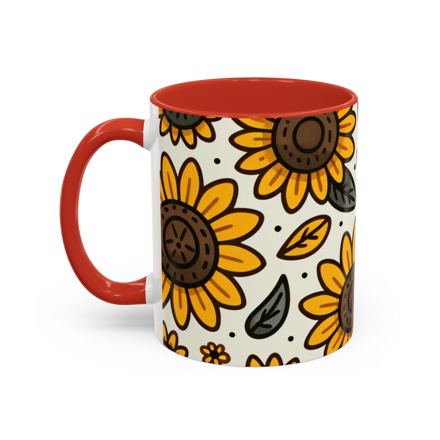 Sunny Meadow Sunflower Bloom - Mugs