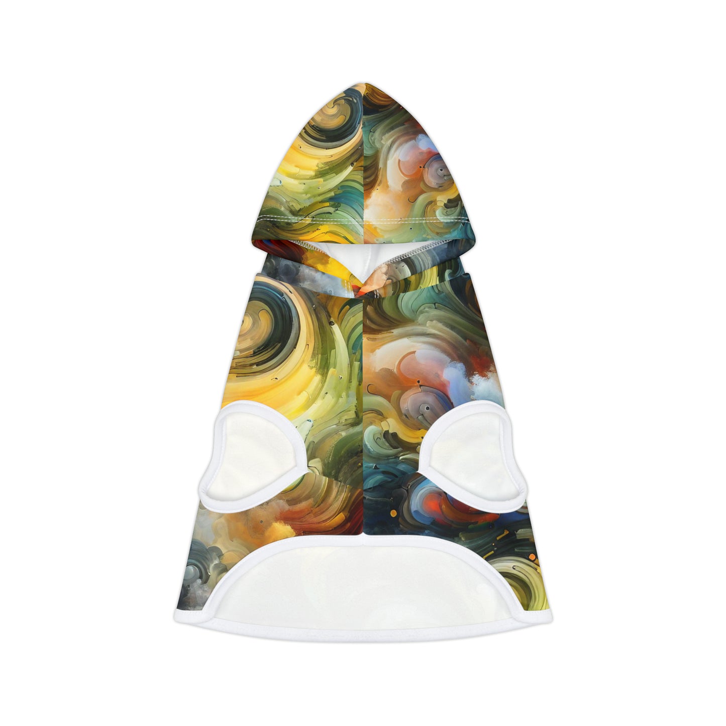 Chromatic Vortex Symphony - Pet Hoodie