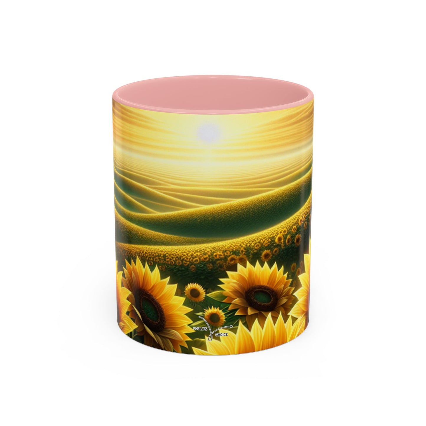 Sunset Sunflower Serenade - Mugs