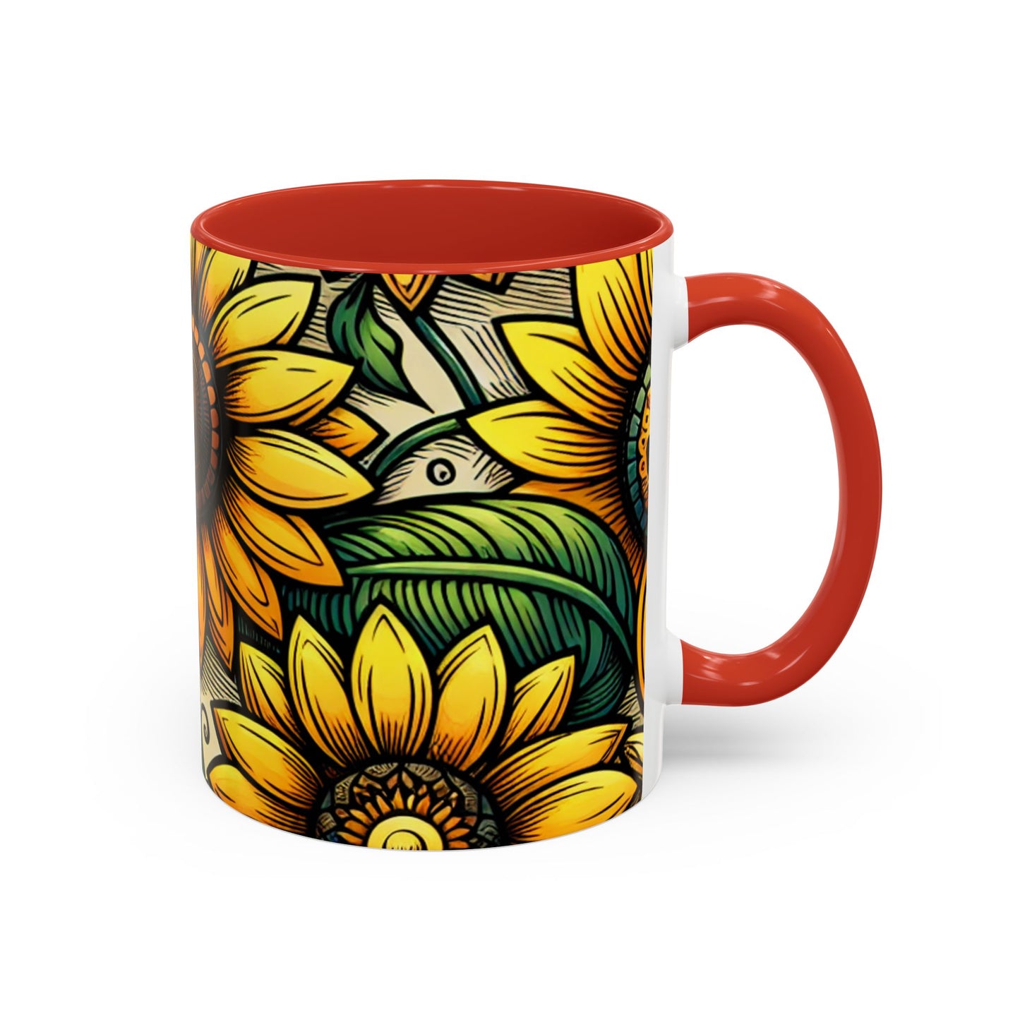 Sunshine Mandala Garden - Mugs