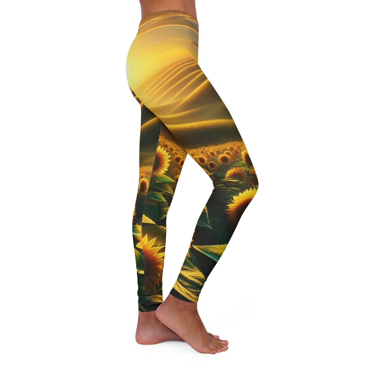 Sunset Amber Waves - Leggings
