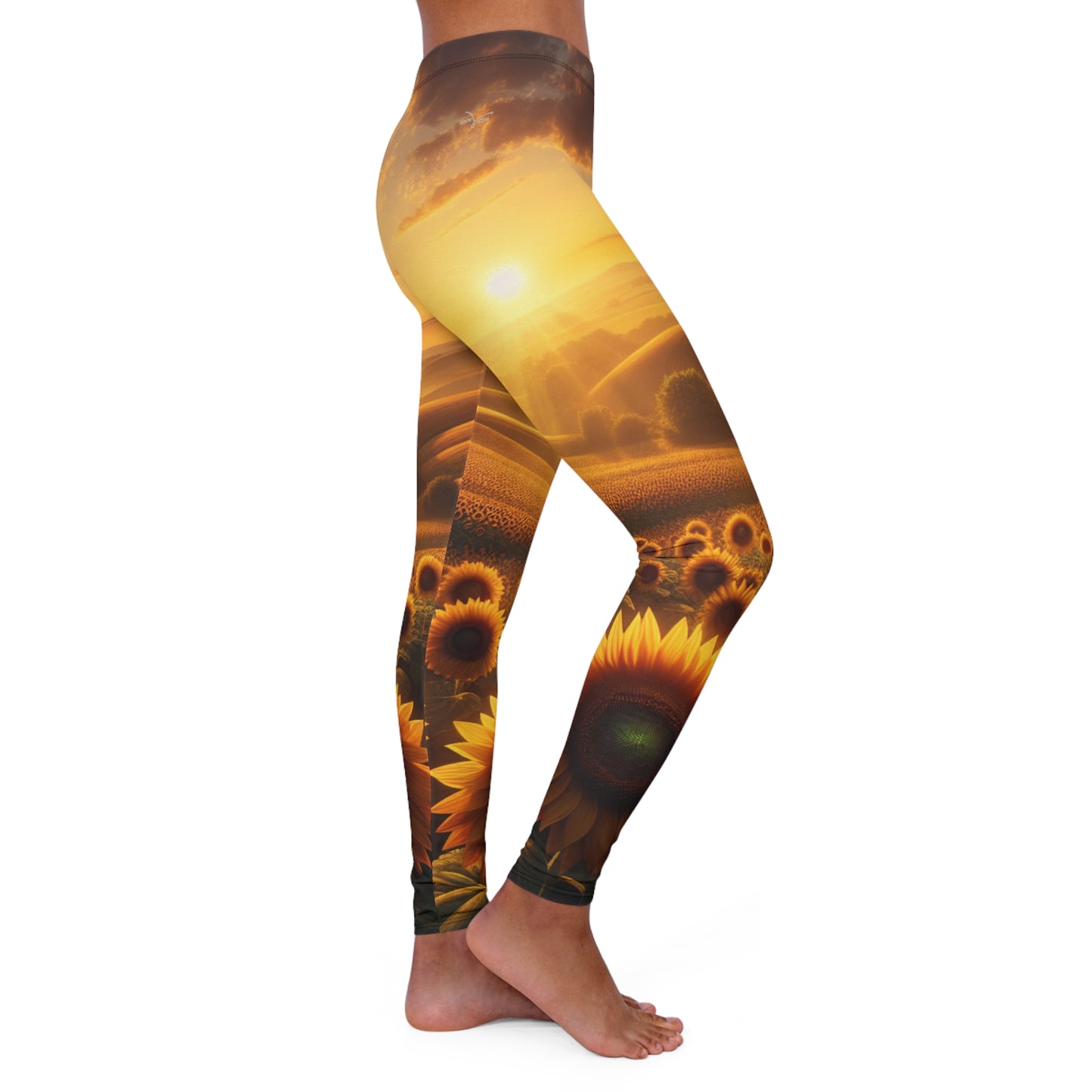 Amber Waves and Sunflower Blaze - Leggings