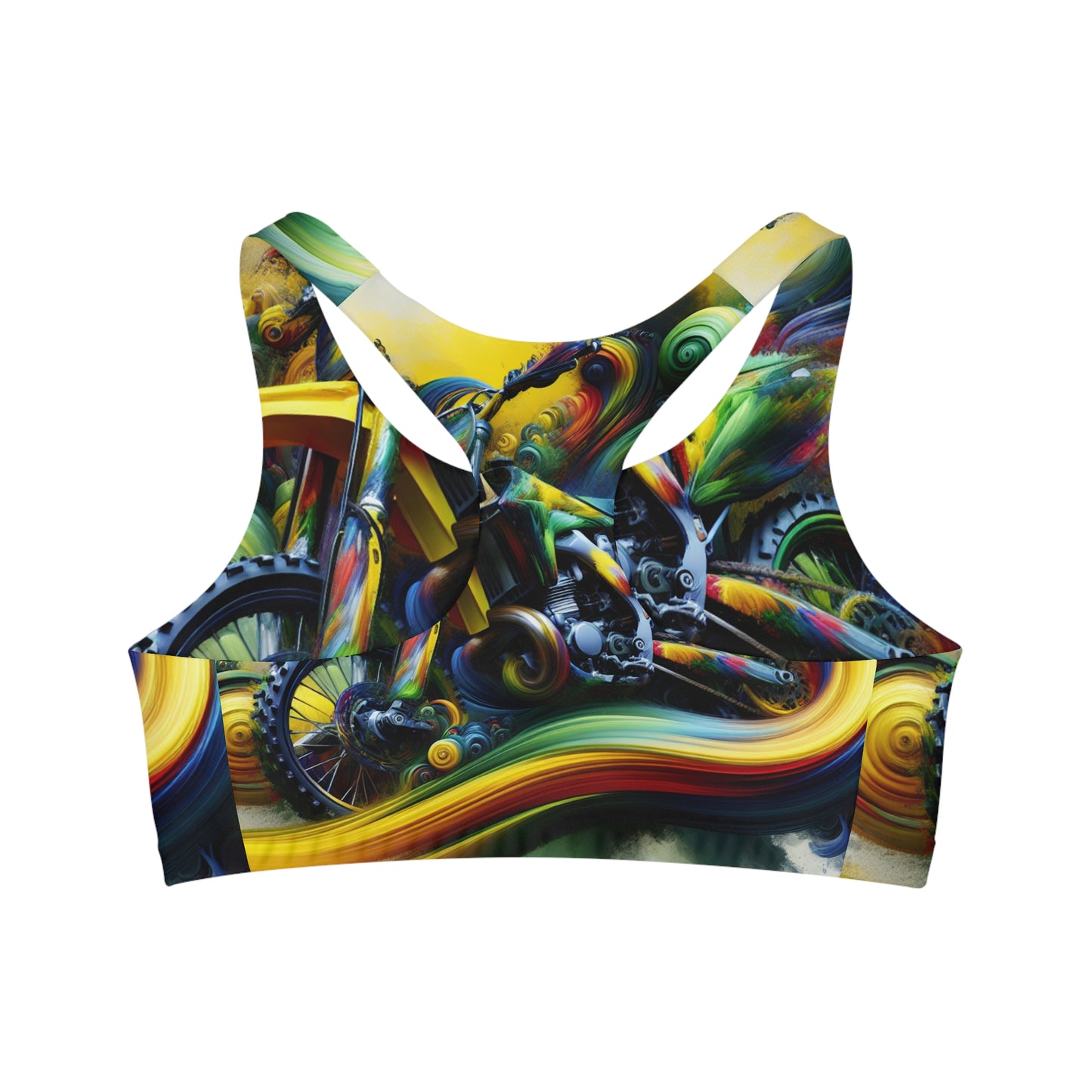 Vivid Velocity Vortex - Sports Bra