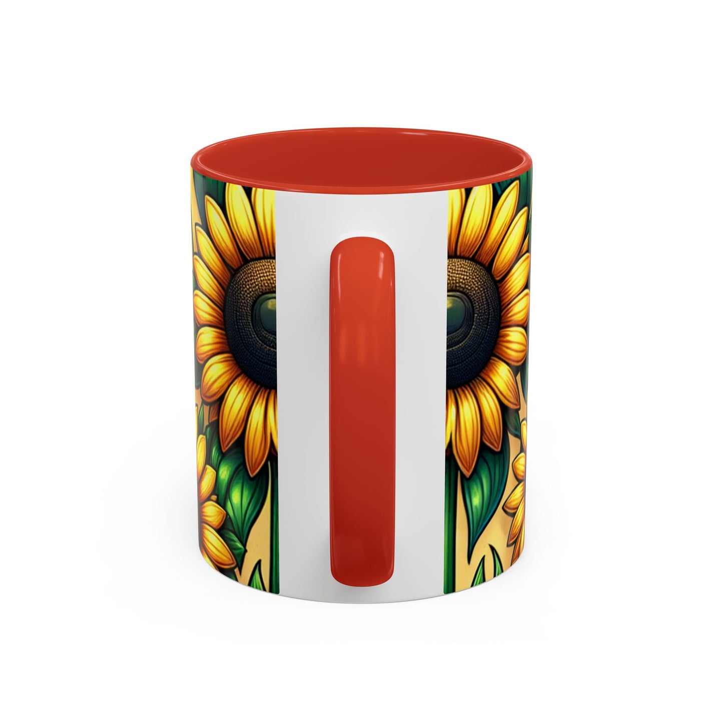 Golden Helianthus Harmony - Mugs