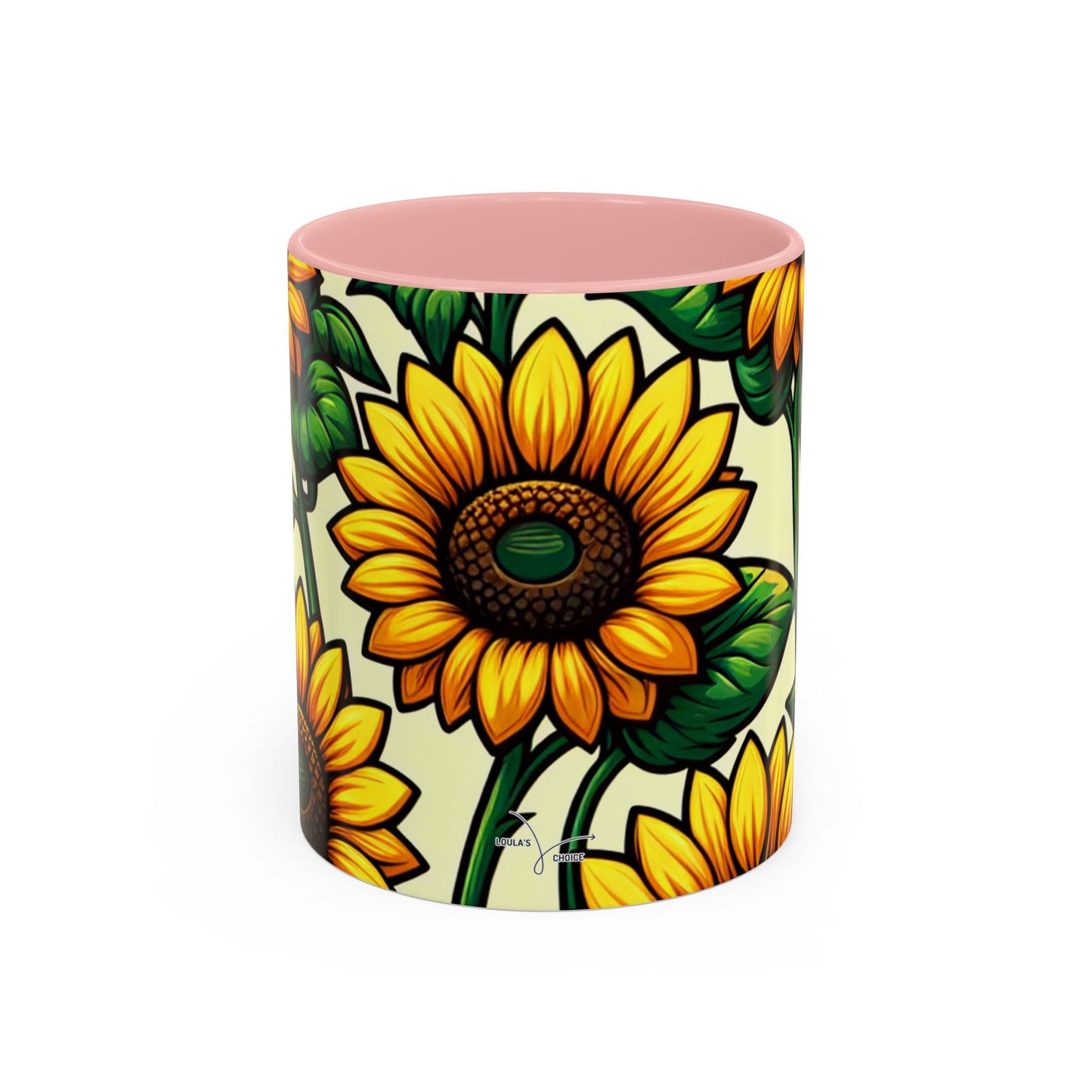 Golden Helianthus Haven - Mugs