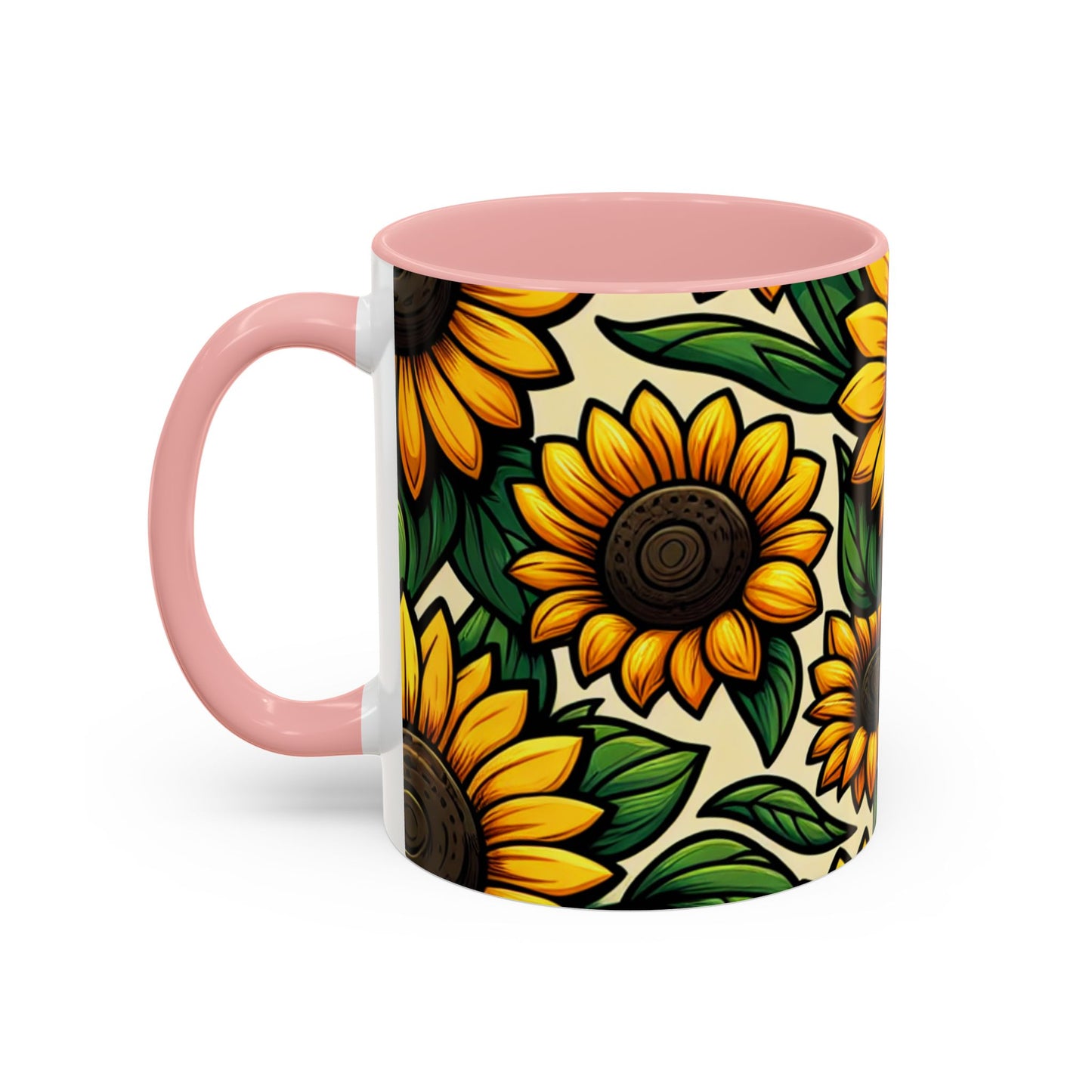 Sunshine Meadow Sunflower Bloom - Mugs