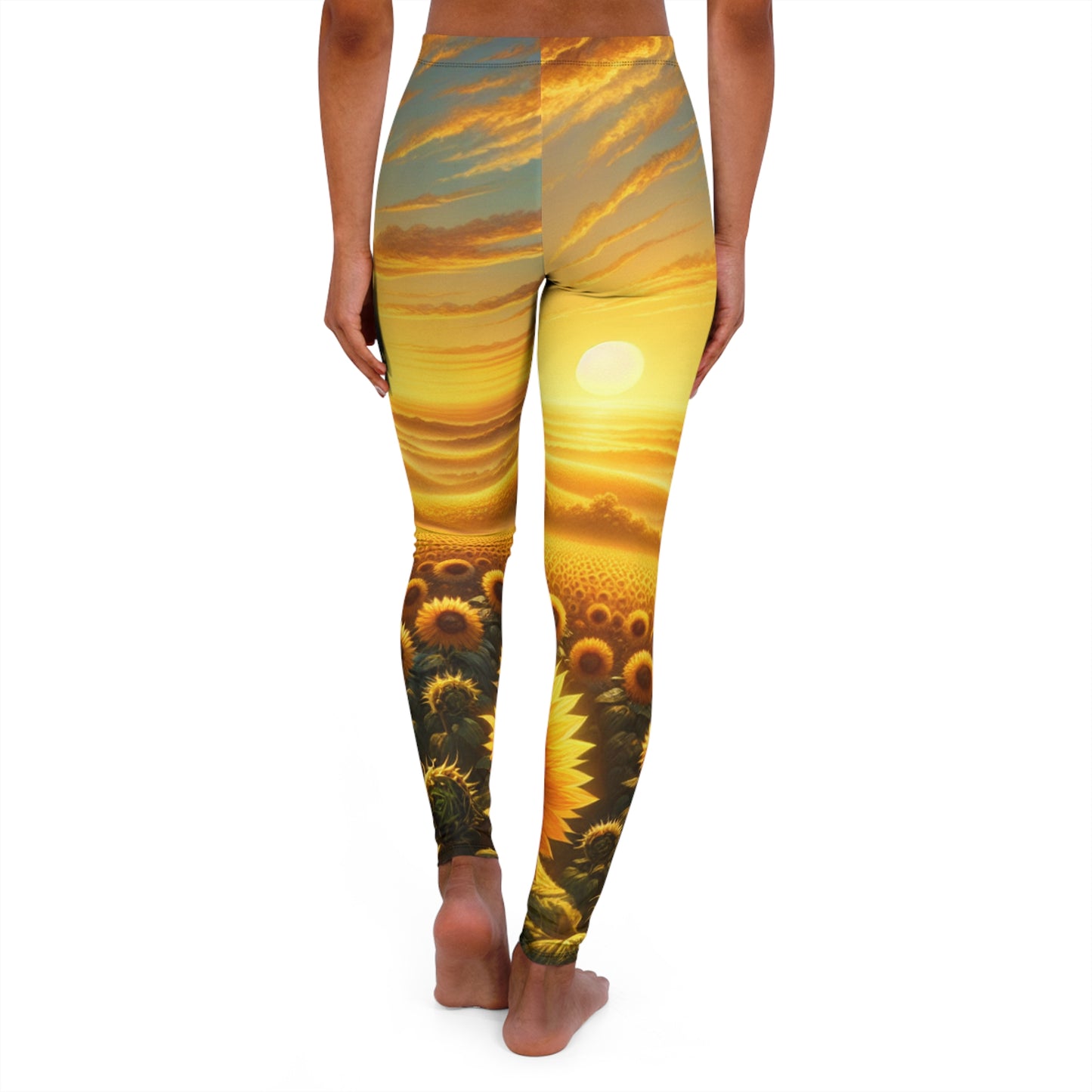 Amber Sunrise Symphony - Leggings