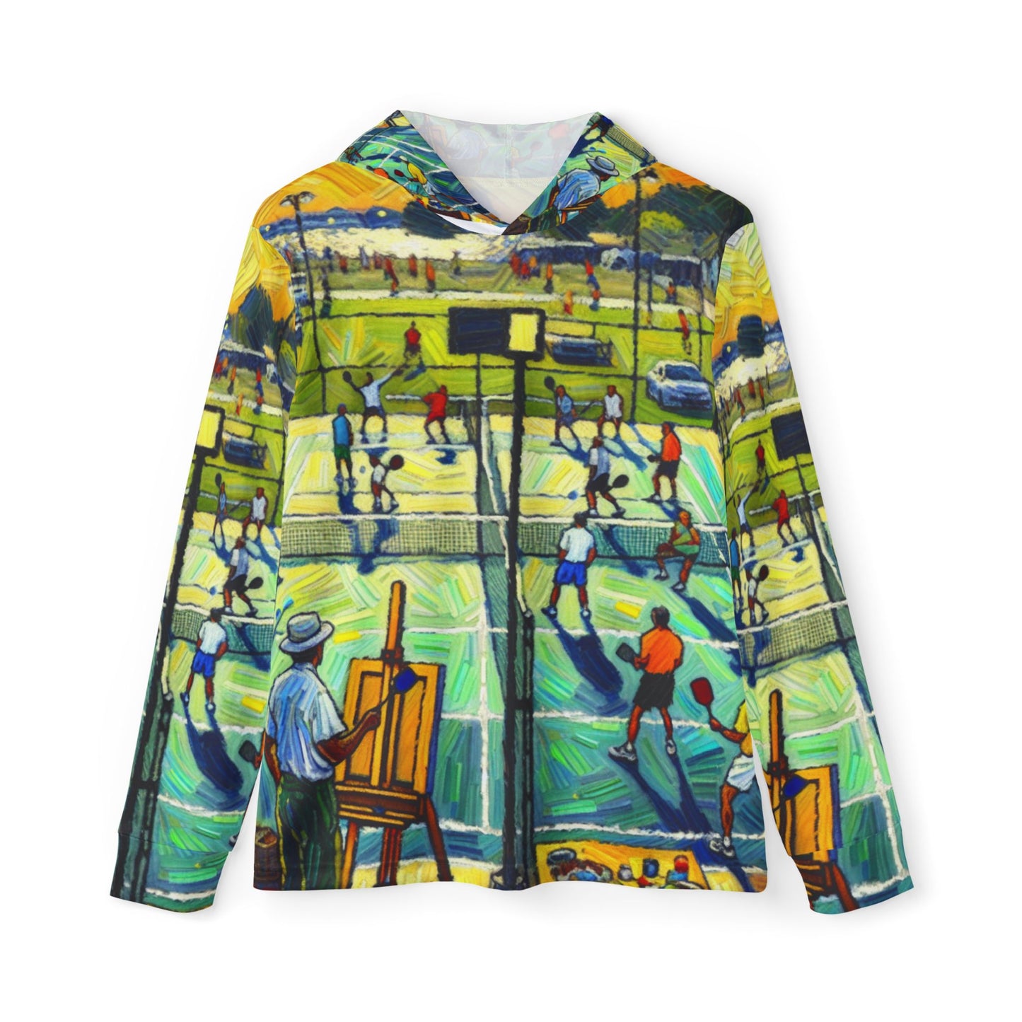 Vibrant Courtside Rhapsody - Hoodie