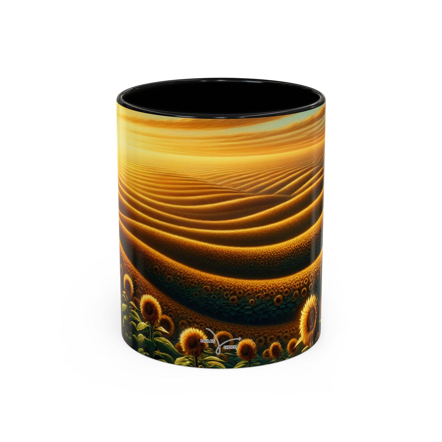 Amber Waves Sunflower Elegance - Mugs
