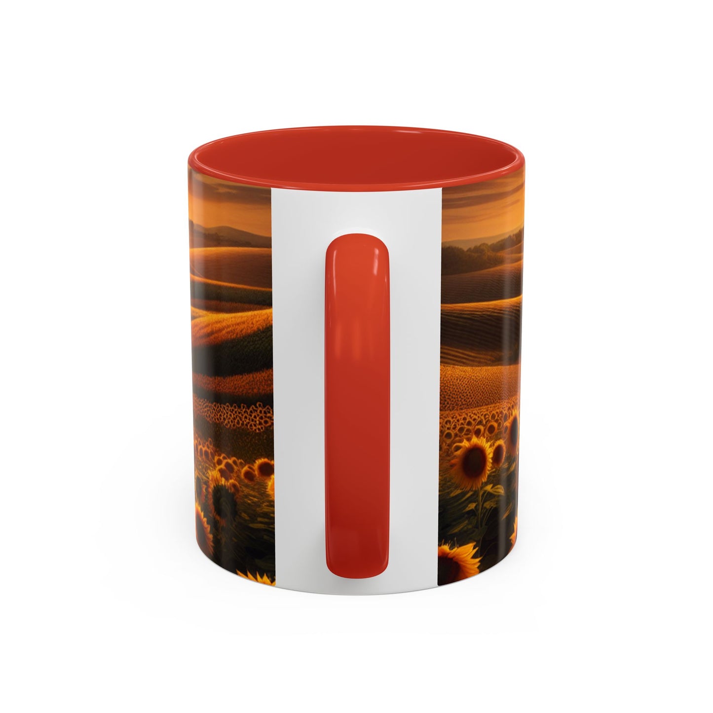 Golden Sunrise Tapestry - Mugs