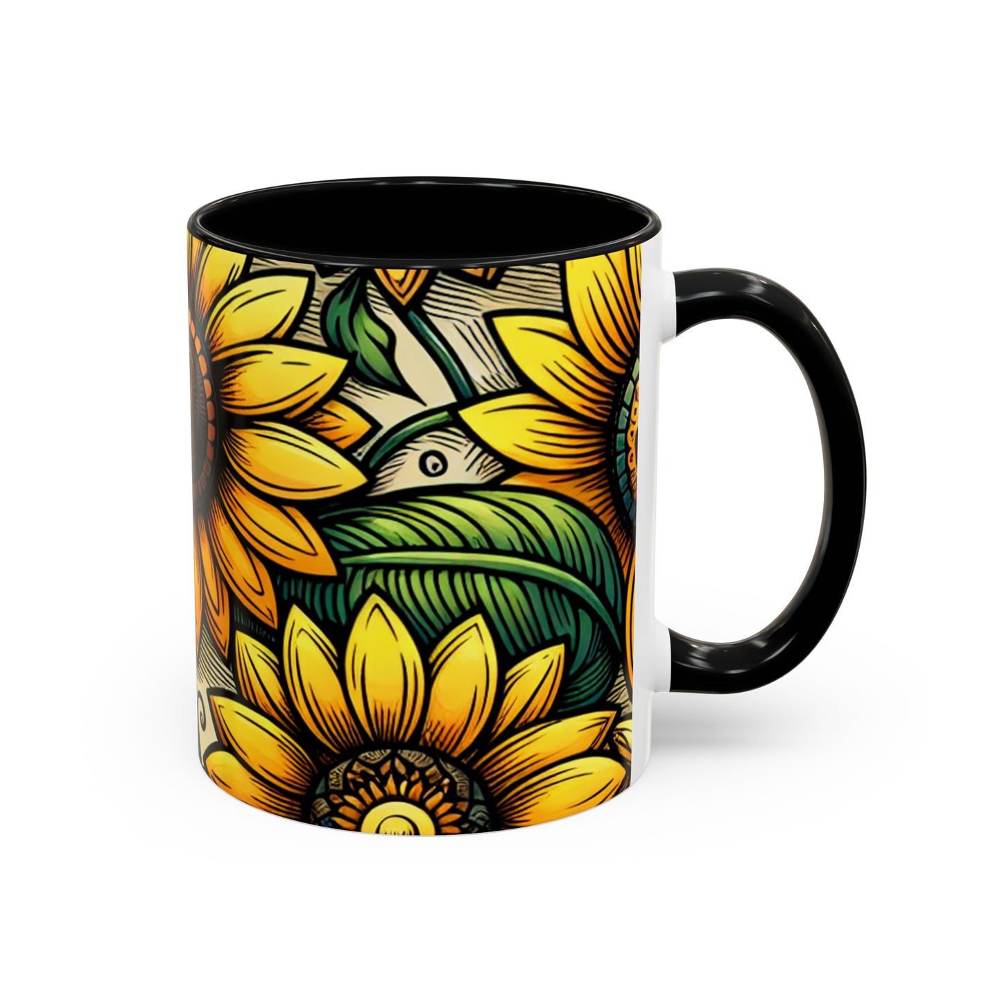 Sunshine Mandala Garden - Mugs