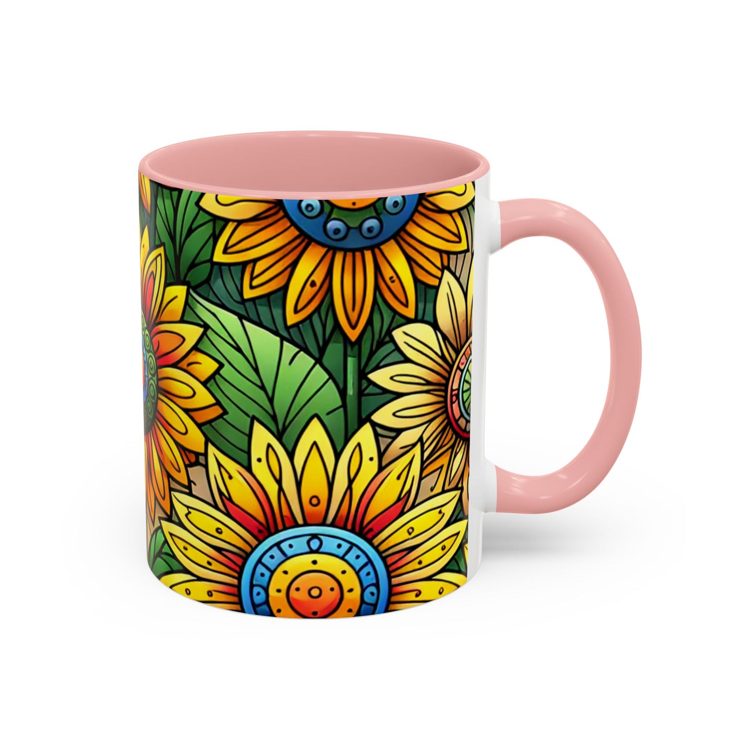 Sunflower Mosaic Medley - Mugs