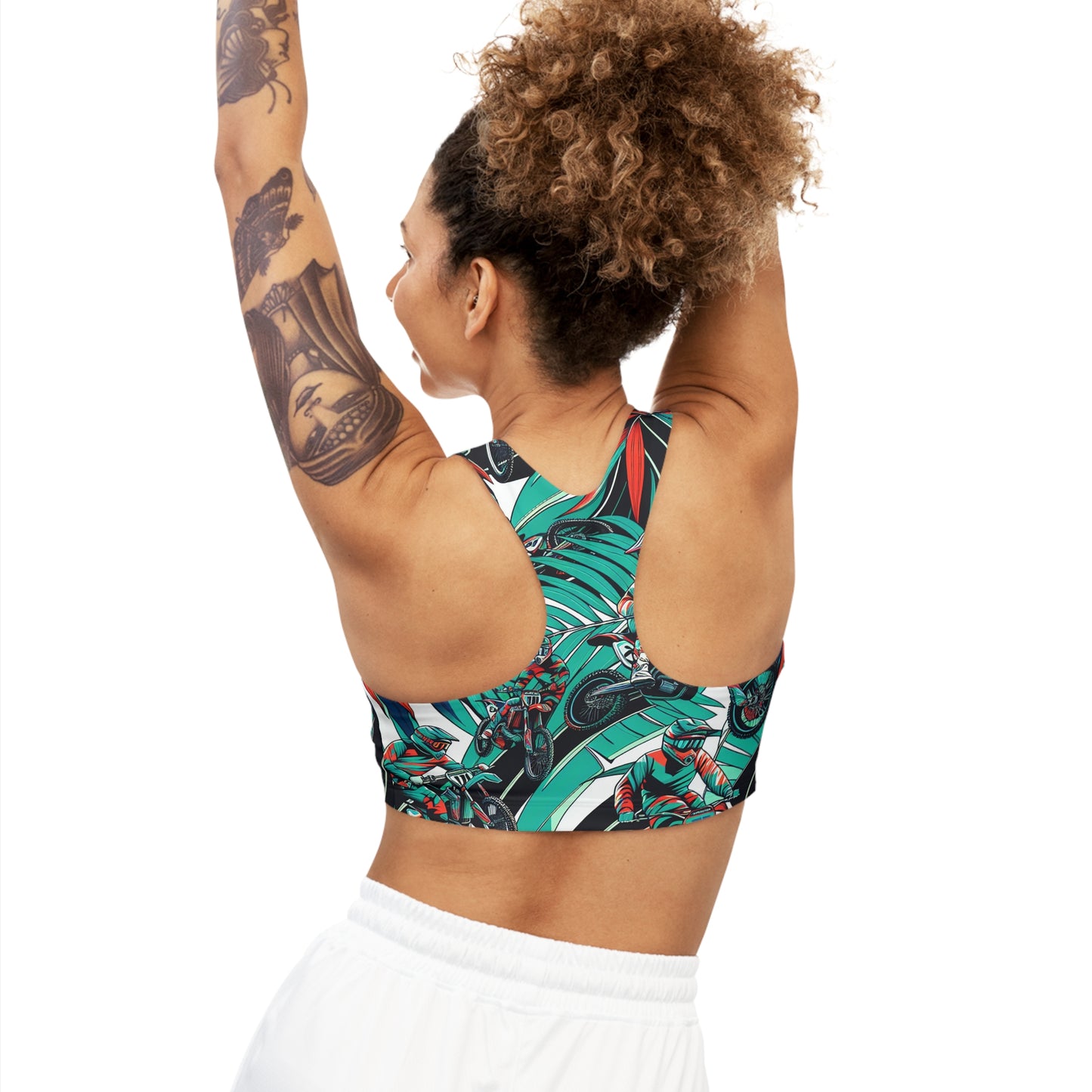 Tropical Moto Rush - Sports Bra