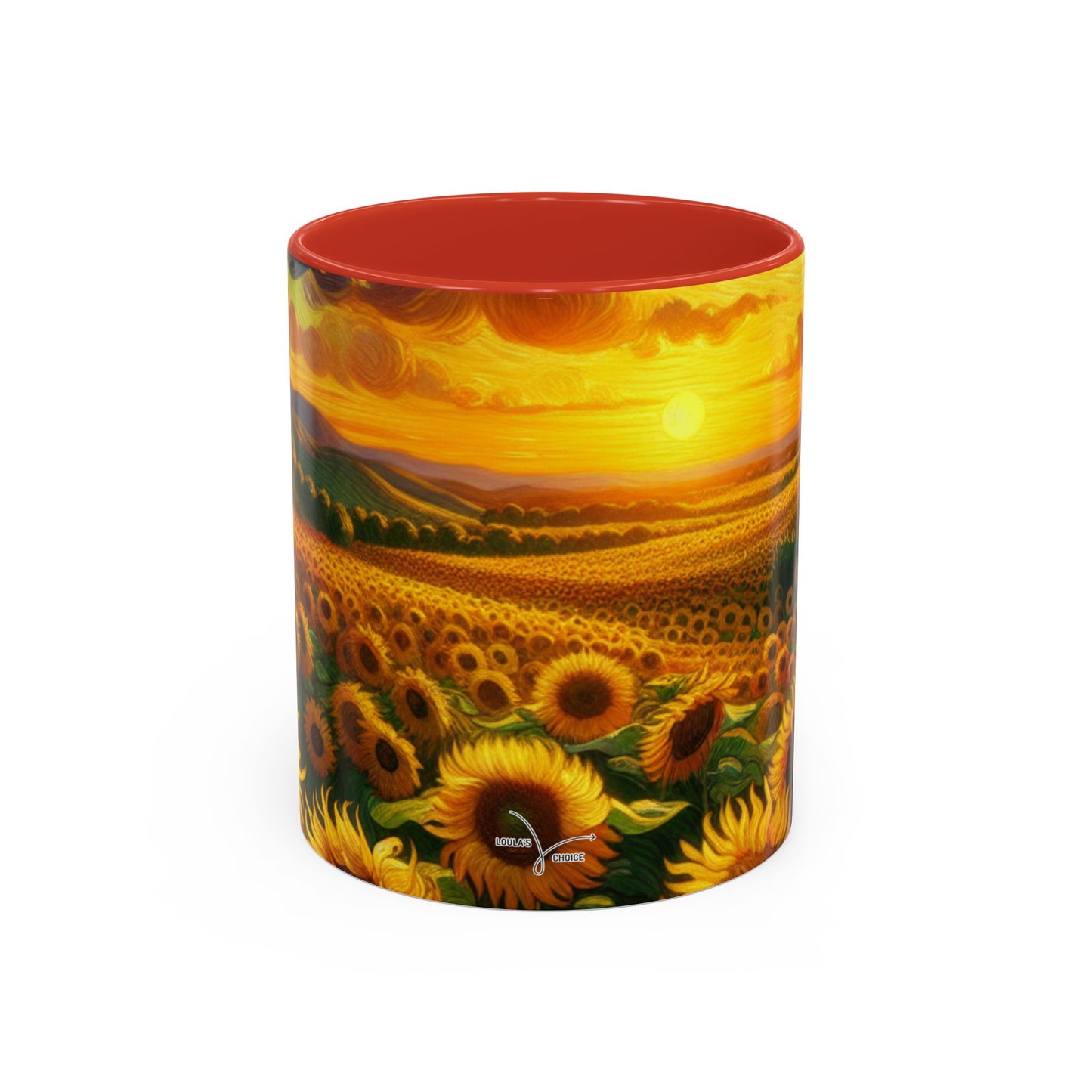 Golden Helios Tapestry - Mugs