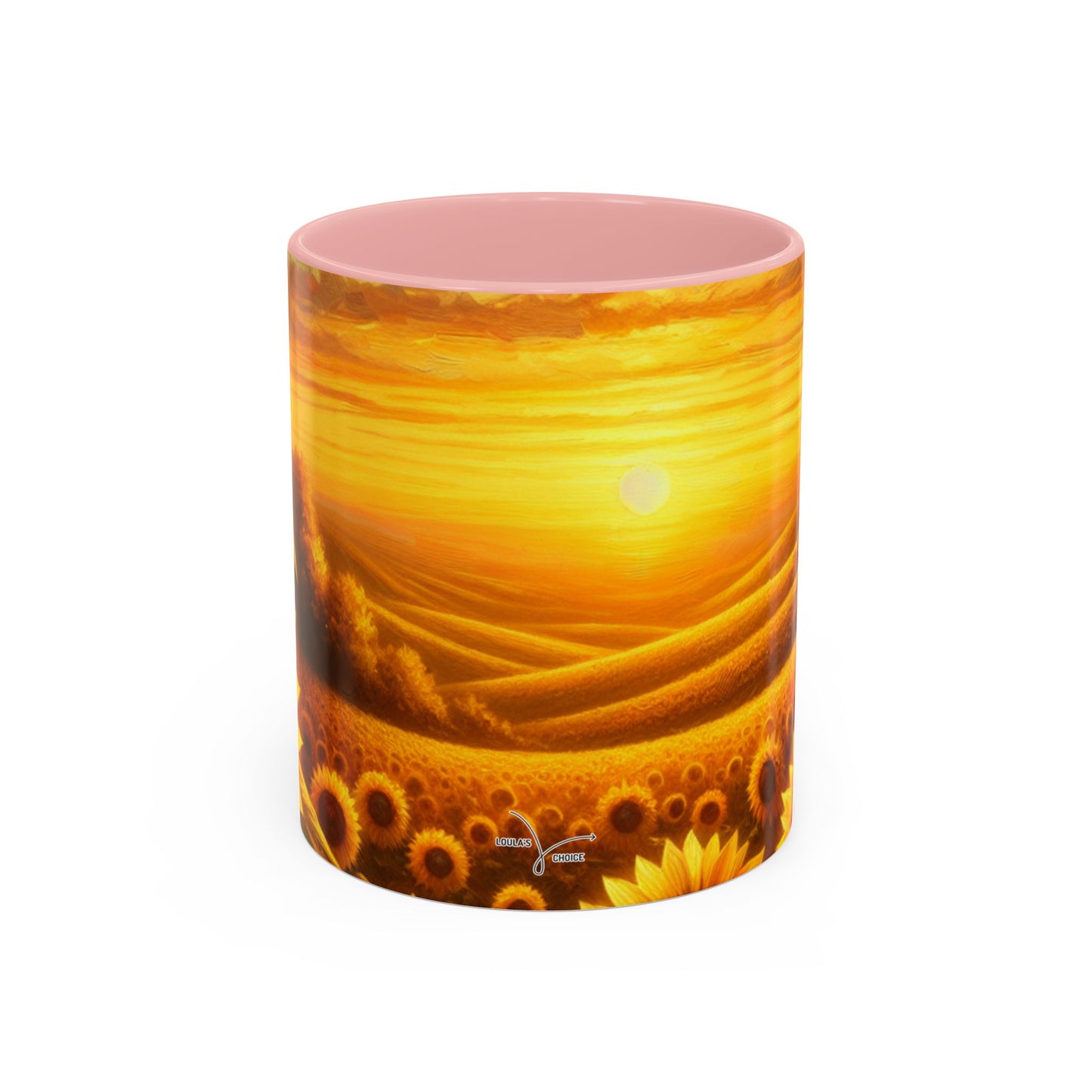 Golden Sunflower Majesty - Mugs