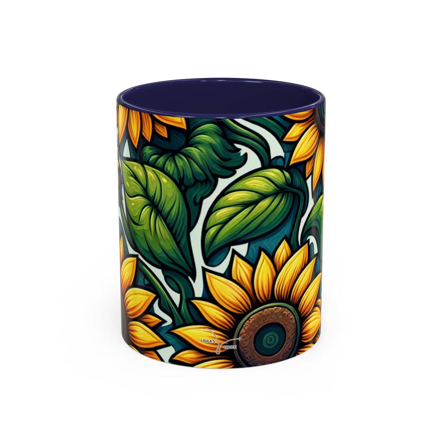 Verdant Blossom Sunflower Harmony - Mugs