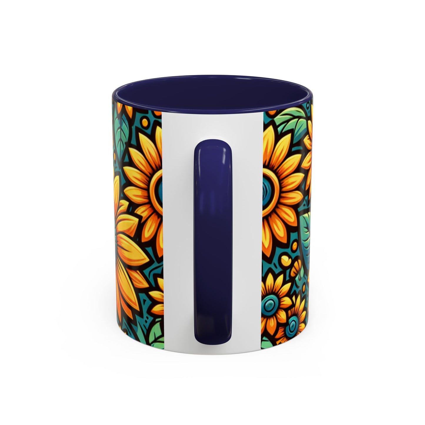 Azure Autumn Sunflower Medley - Mugs