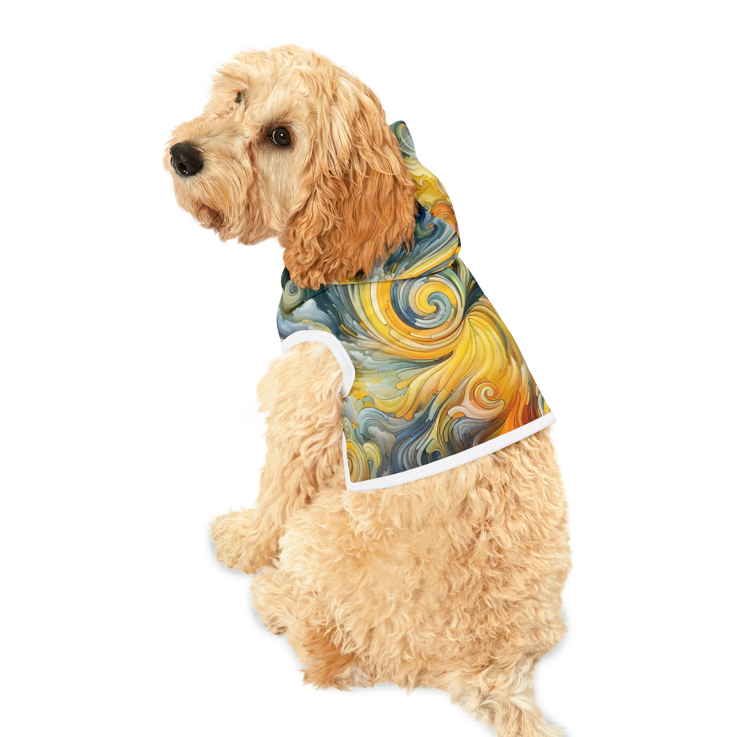 Vibrant Vortex Symphony - Pet Hoodie
