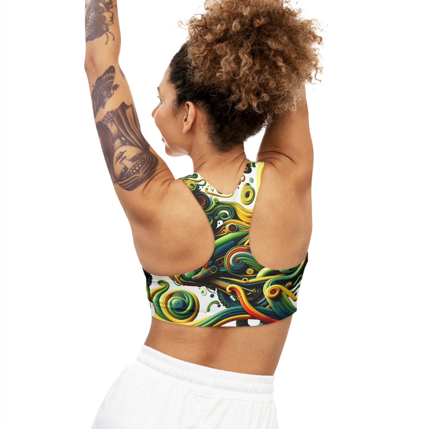 Vivid Velocity Vortex - Sports Bra
