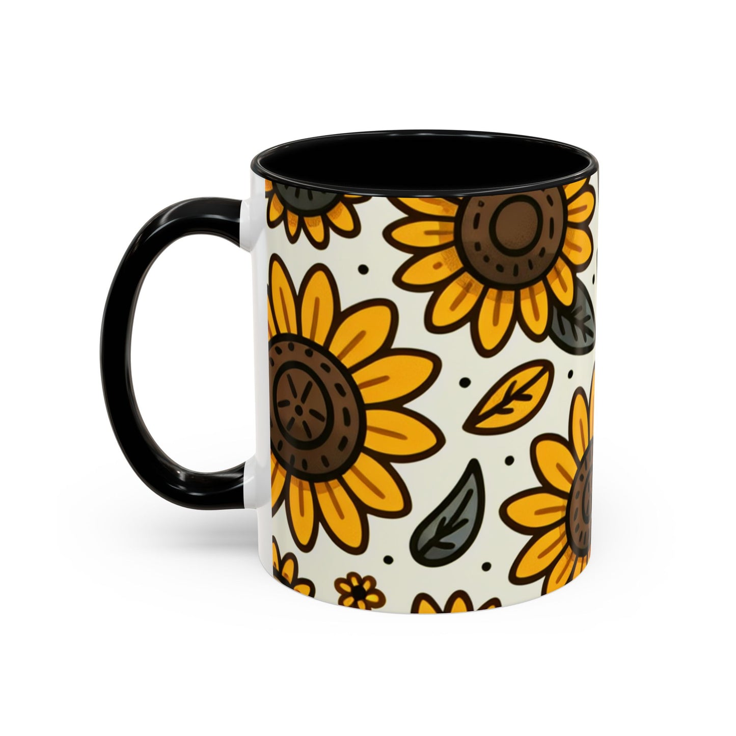 Sunny Meadow Sunflower Bloom - Mugs