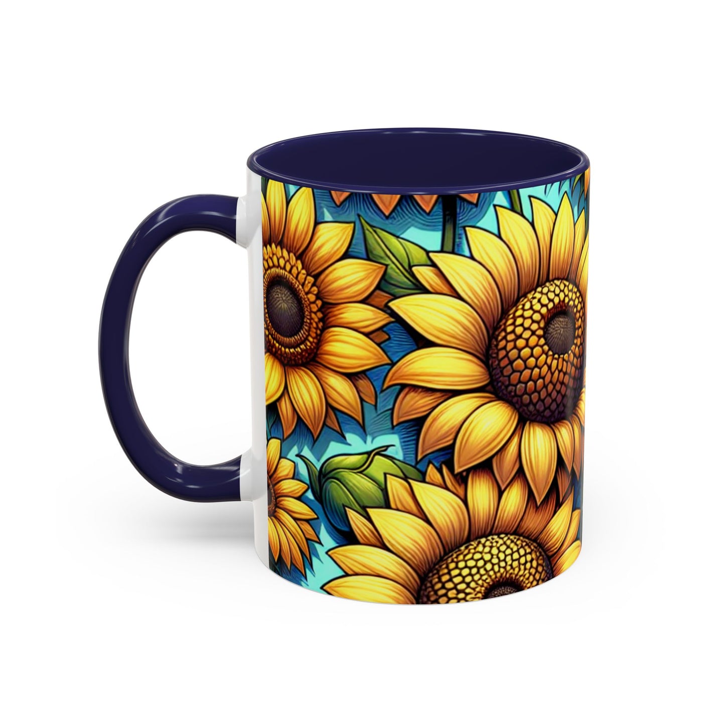 Golden Harvest Radiance Pattern - Mugs