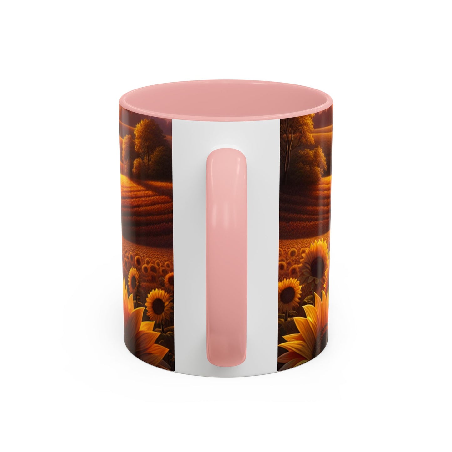 Amber Sunset Fields - Mugs