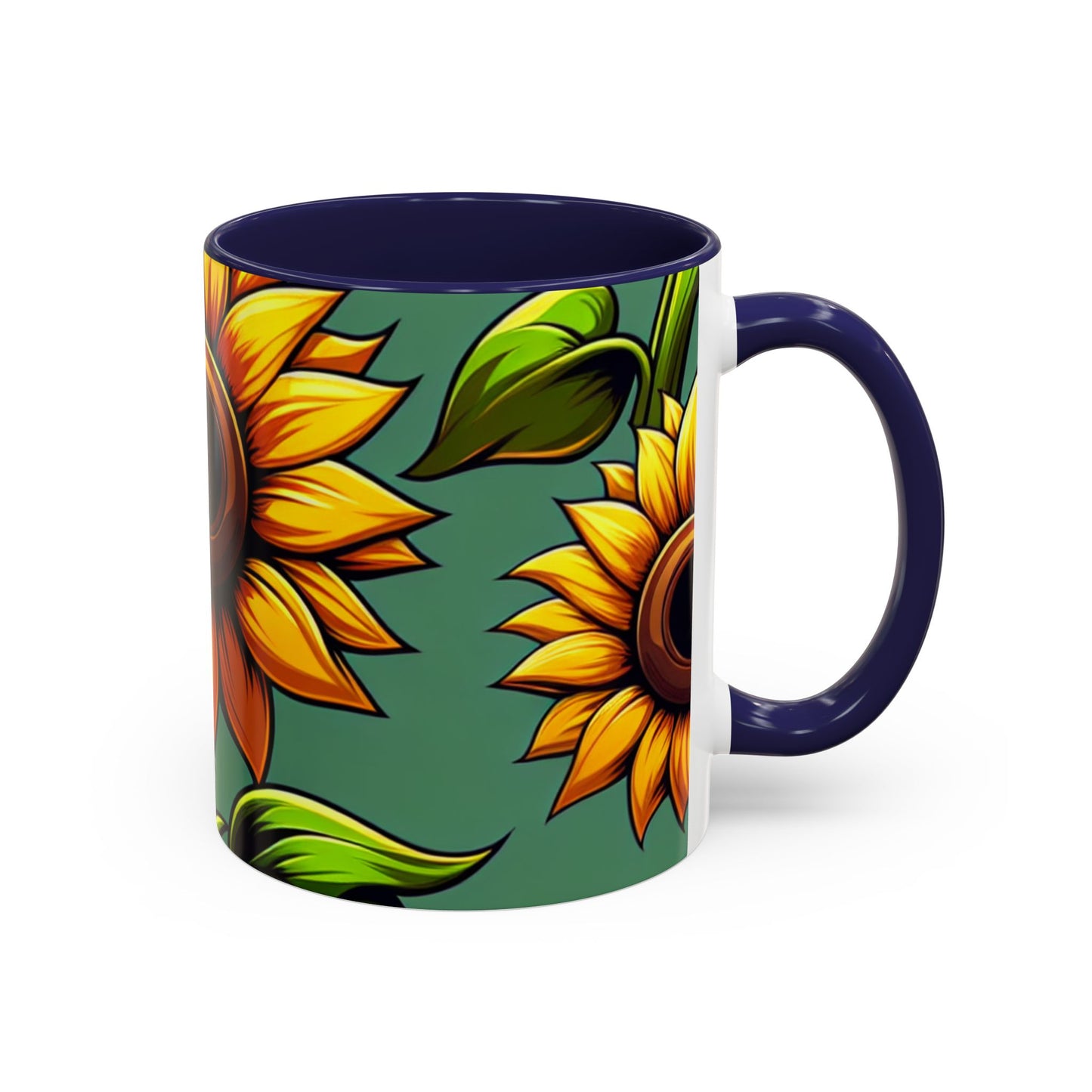 Sunshine Blooms Pattern - Mugs