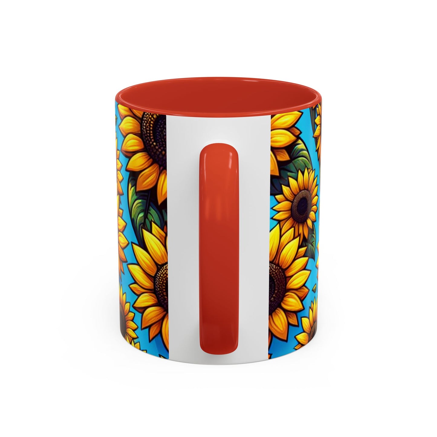 Azure Meadow Sunburst - Mugs