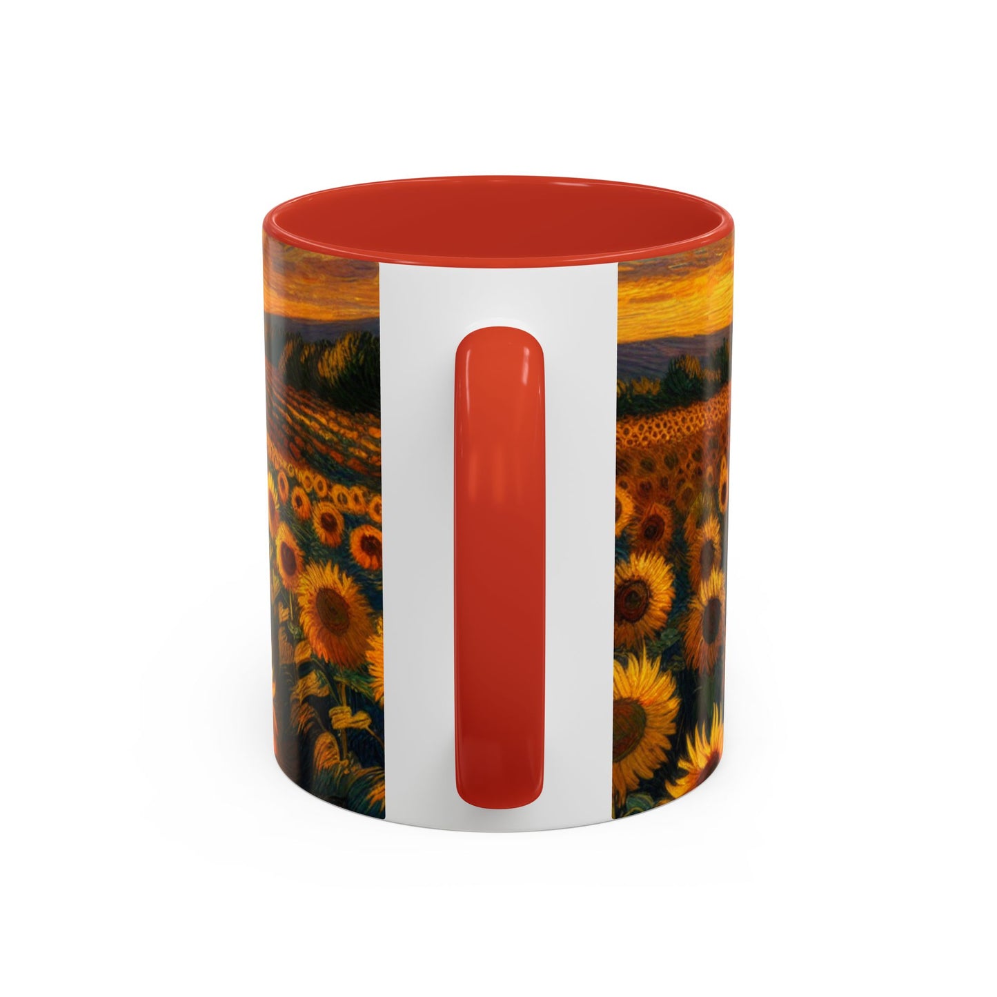 Sunset Serenade Sunflower Fields - Mugs