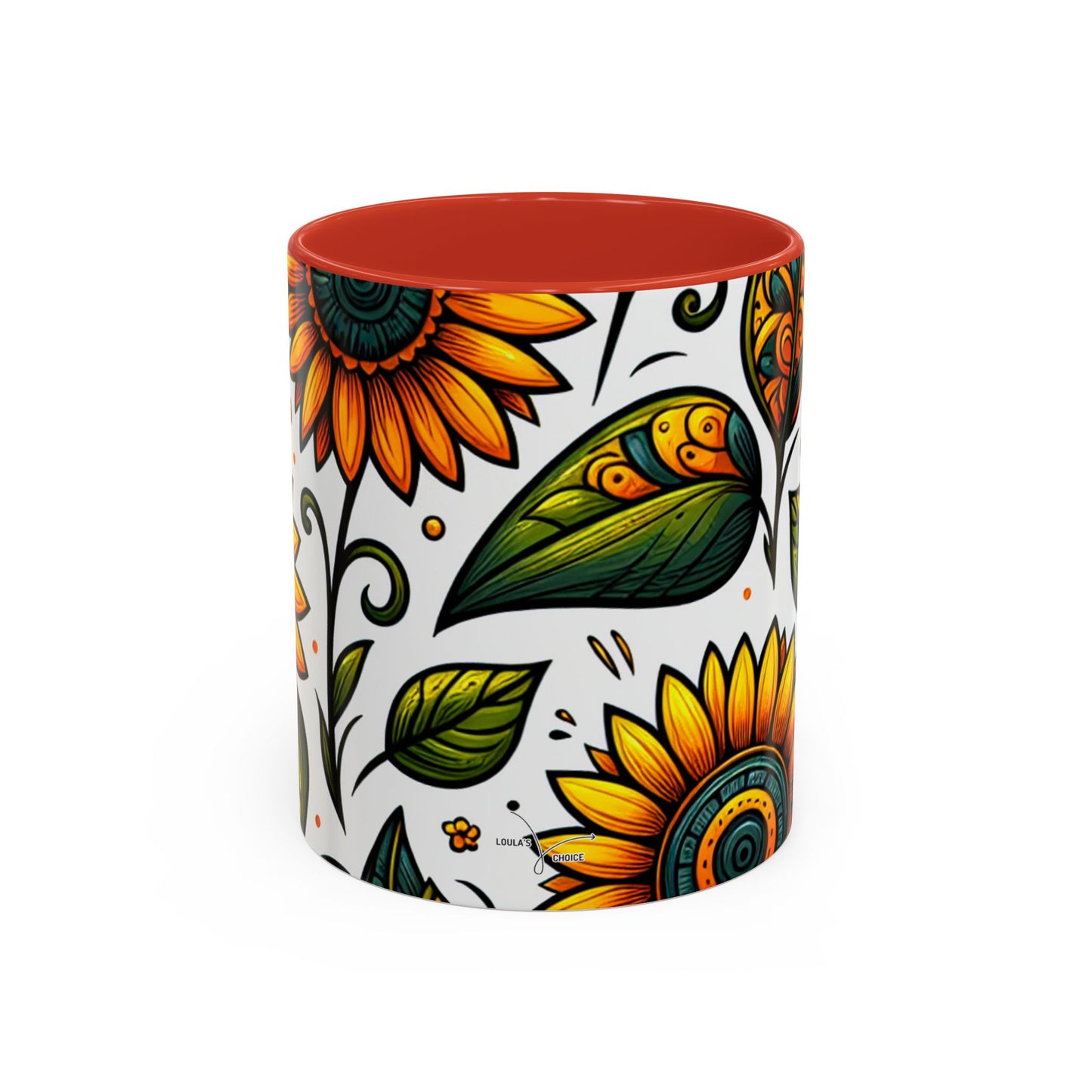 Sunlit Floral Harmony - Mugs