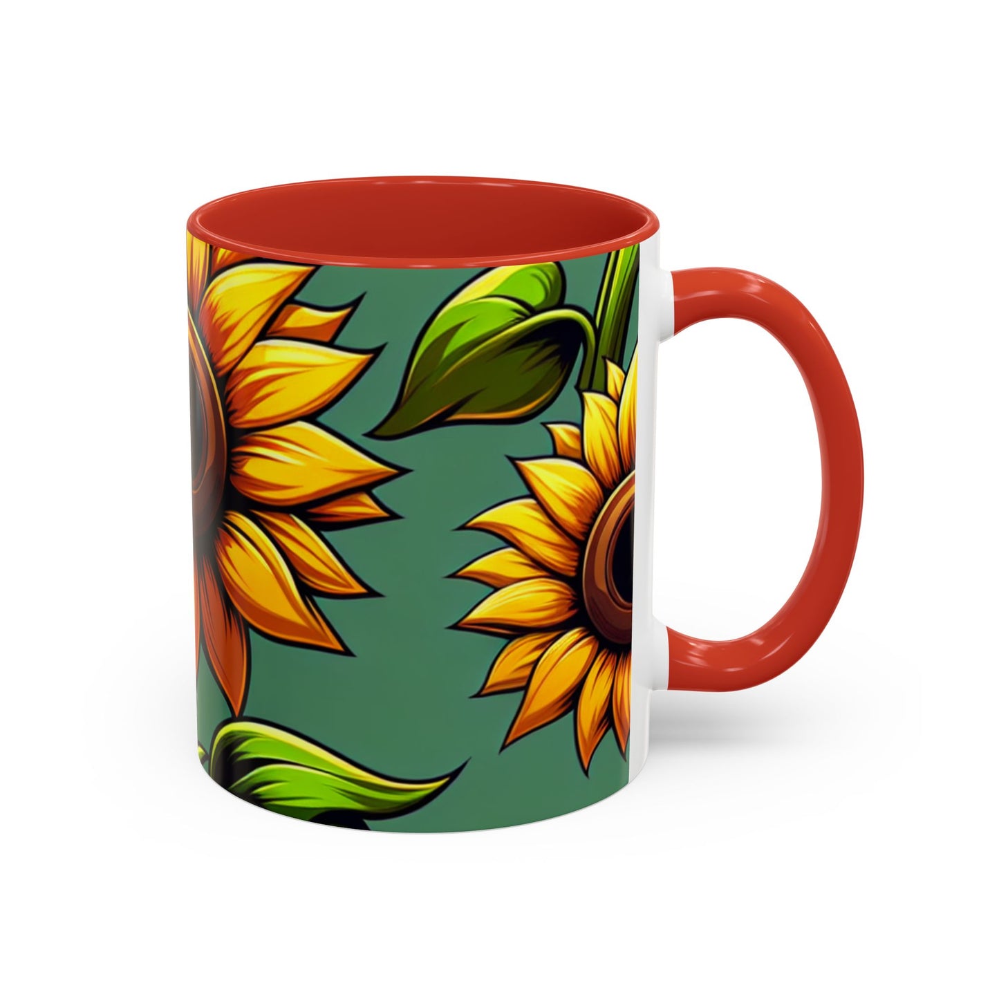 Sunshine Blooms Pattern - Mugs