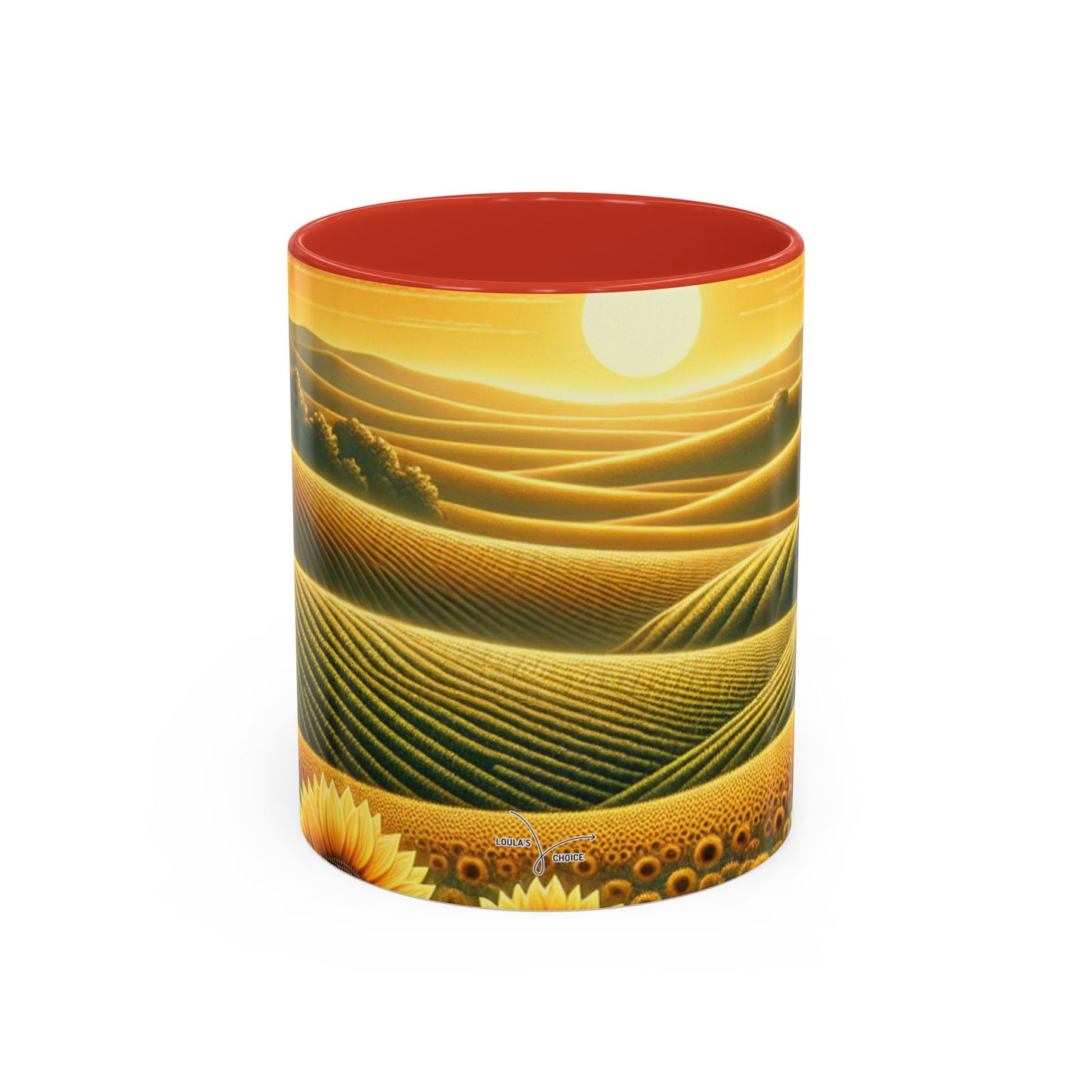 Amber Sunflower Valleys - Mugs