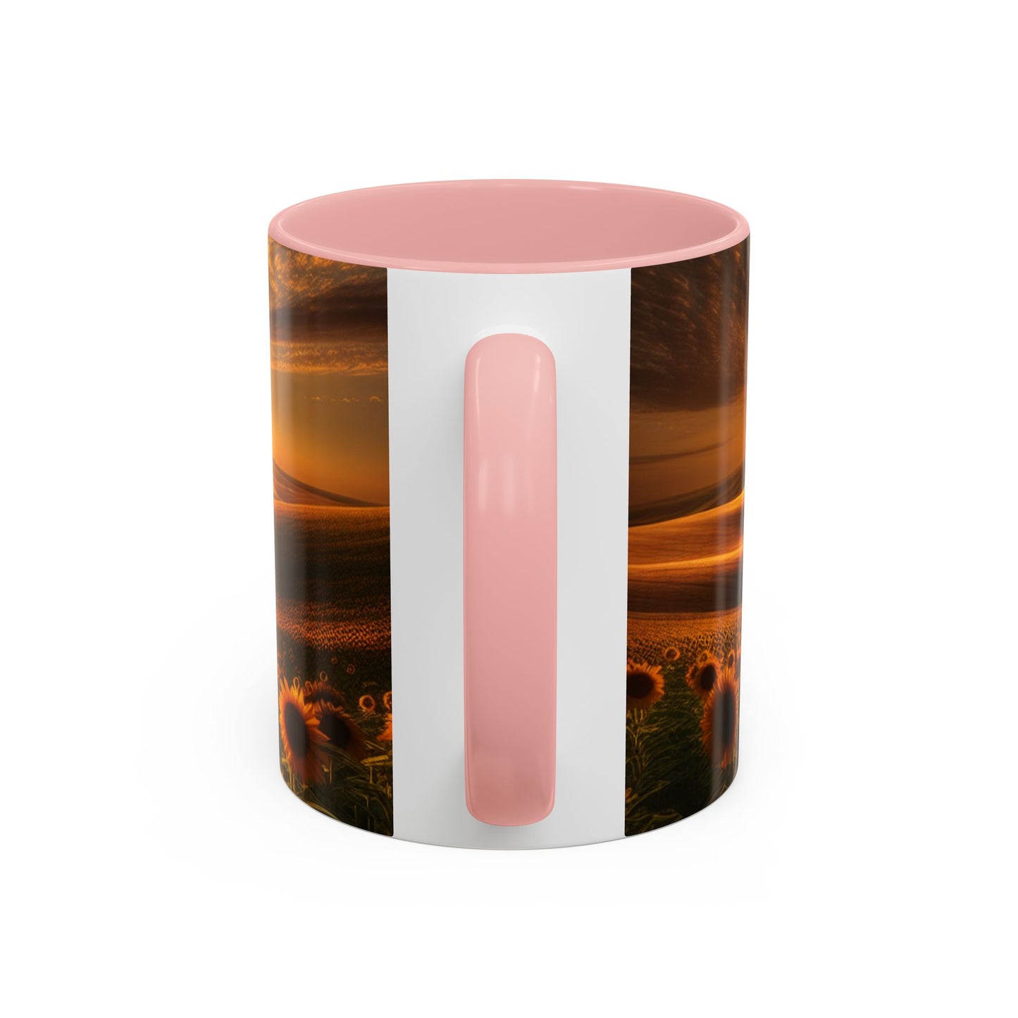 Sunset Amber Waves and Sunflower Bliss - Mugs